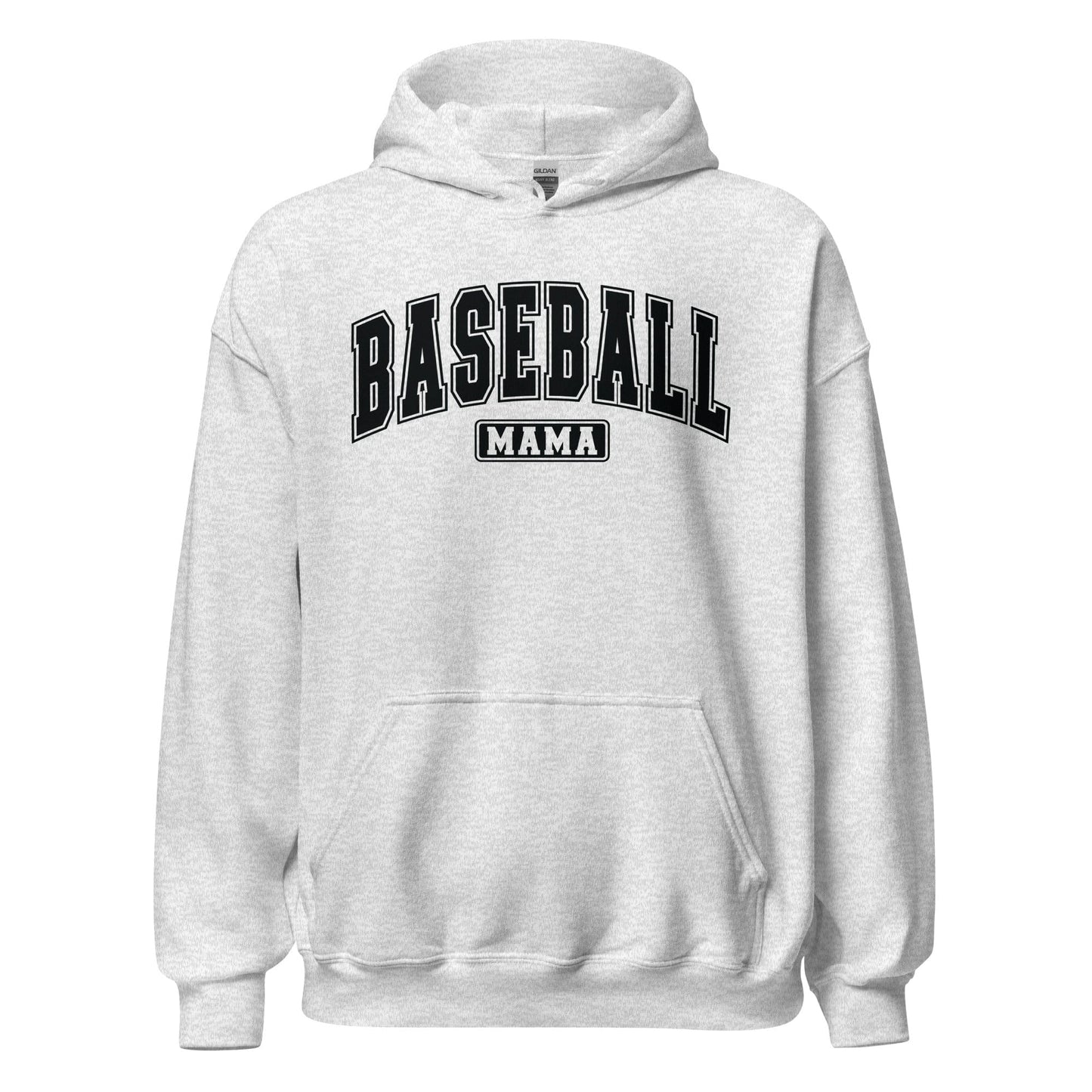 Baseball Mama Hoodie Ash / S Spirit Gear Collective Hoodie