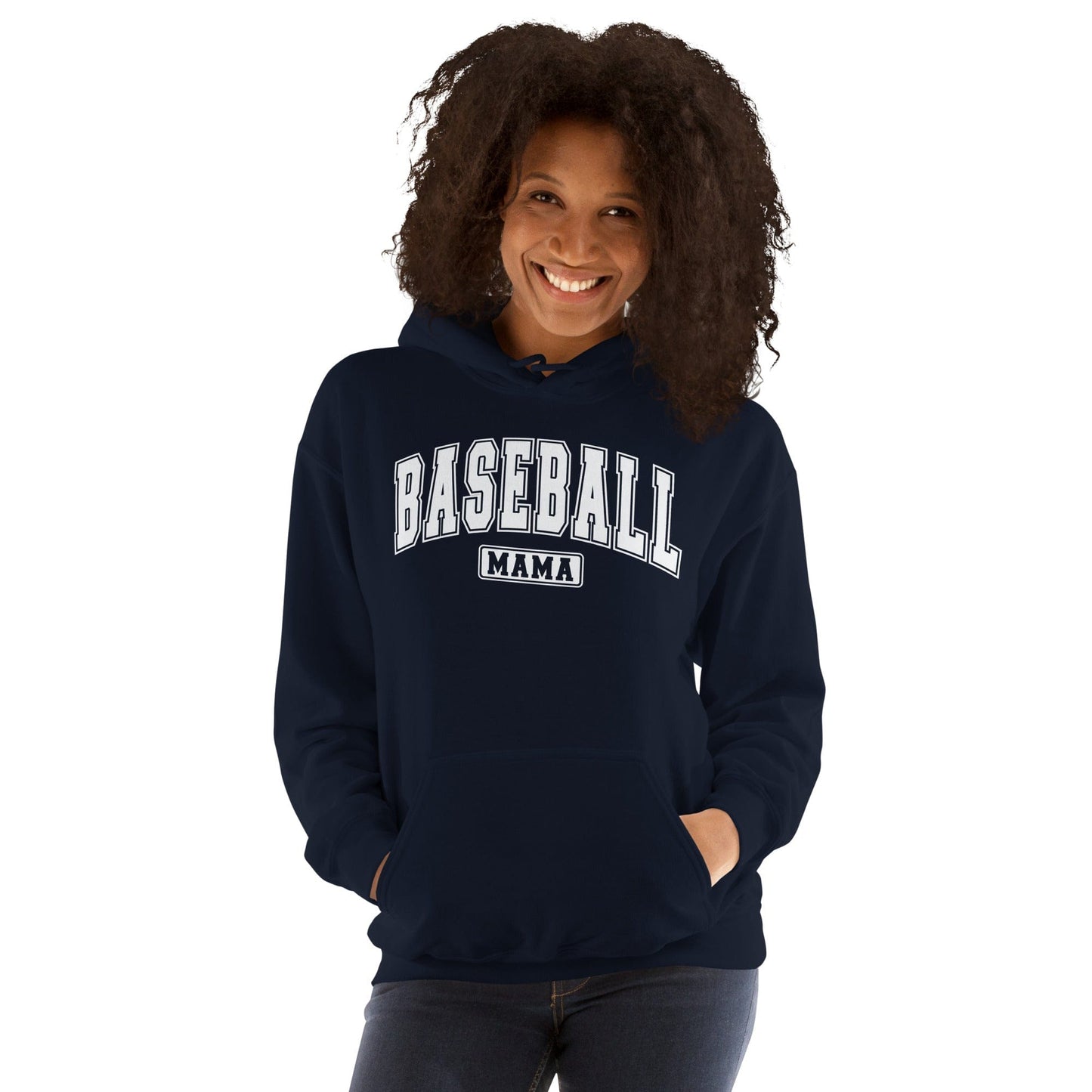 Baseball Mama Hoodie Spirit Gear Collective Hoodie