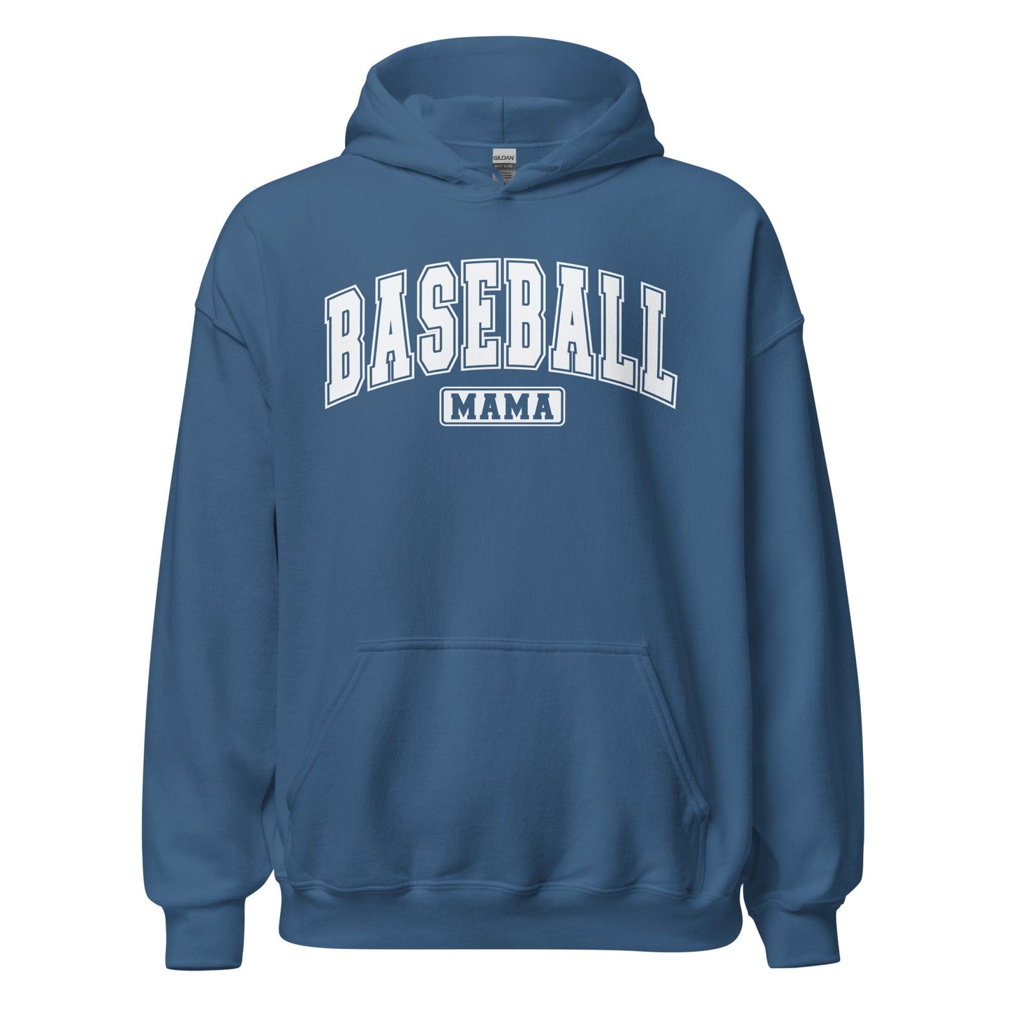 Baseball Mama Hoodie Indigo Blue / S Spirit Gear Collective Hoodie