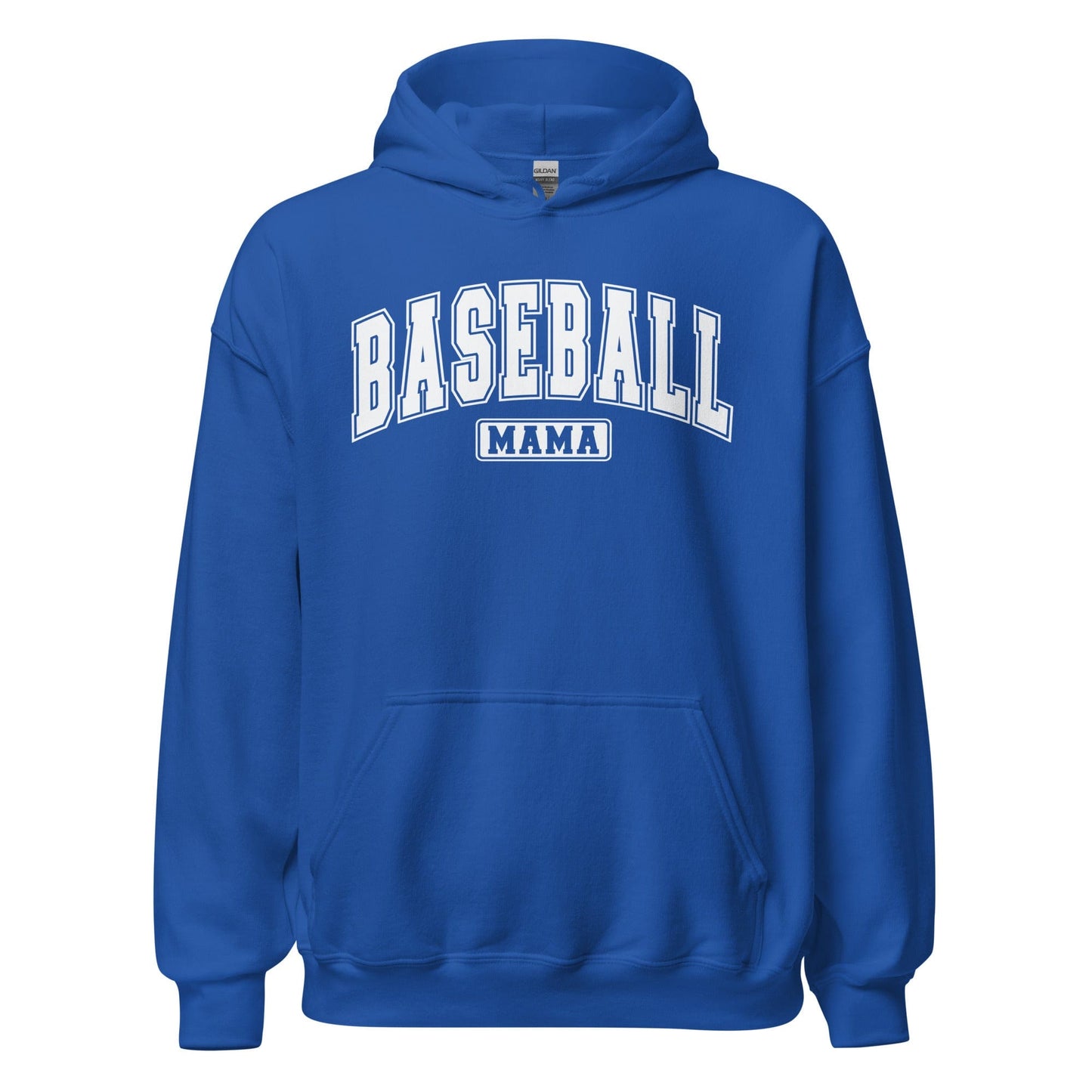 Baseball Mama Hoodie Royal / S Spirit Gear Collective Hoodie