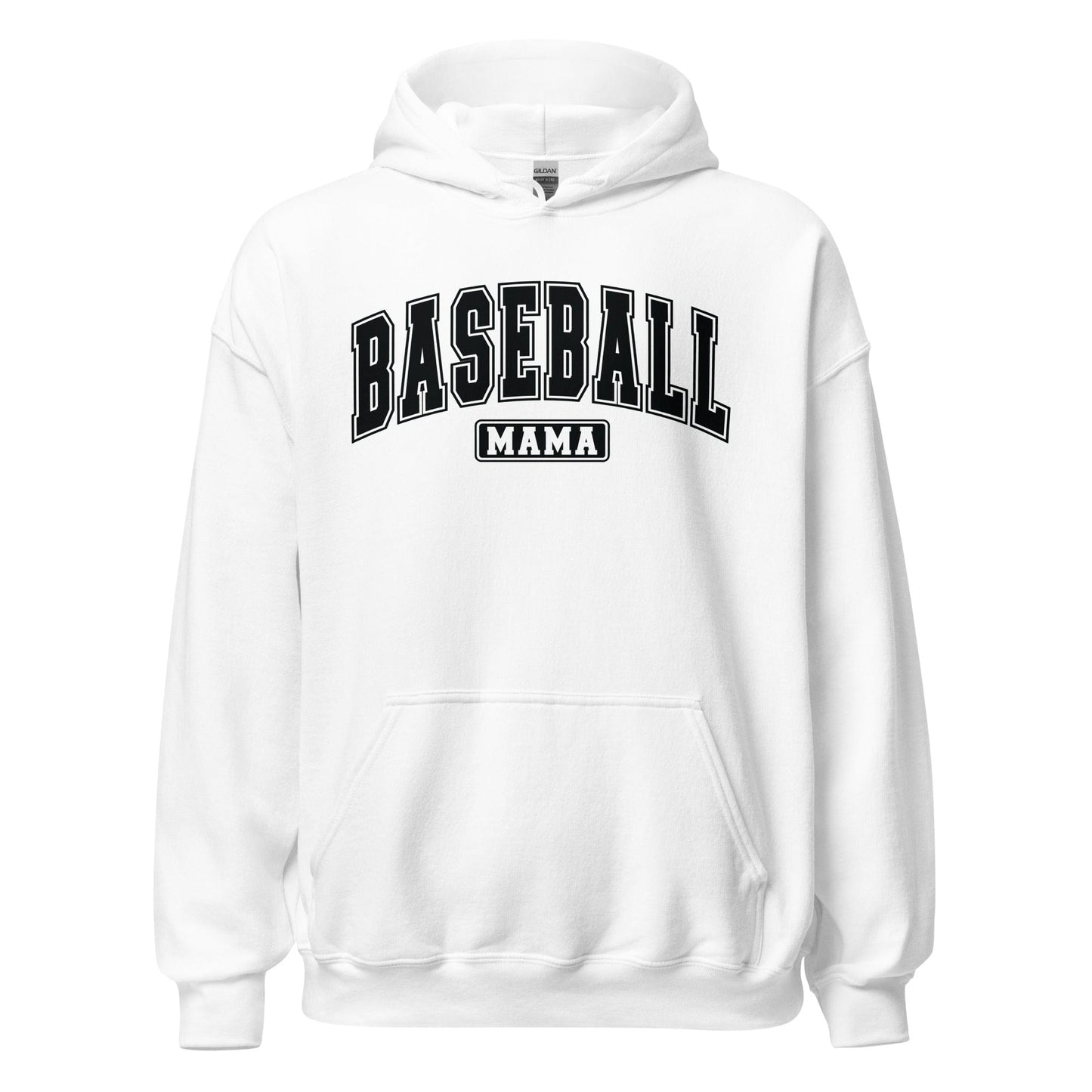 Baseball Mama Hoodie White / S Spirit Gear Collective Hoodie