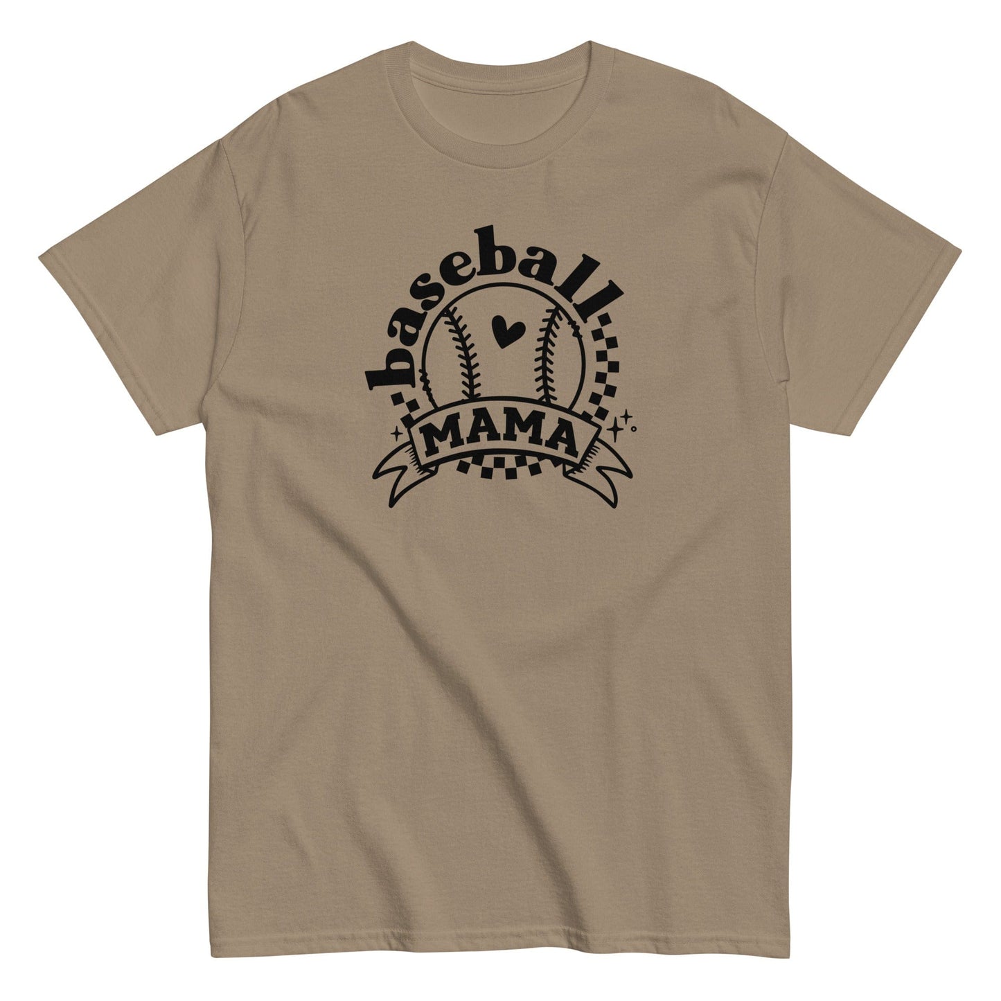 Baseball Mama Shirt Brown Savana / S Spirit Gear Collective T-Shirt