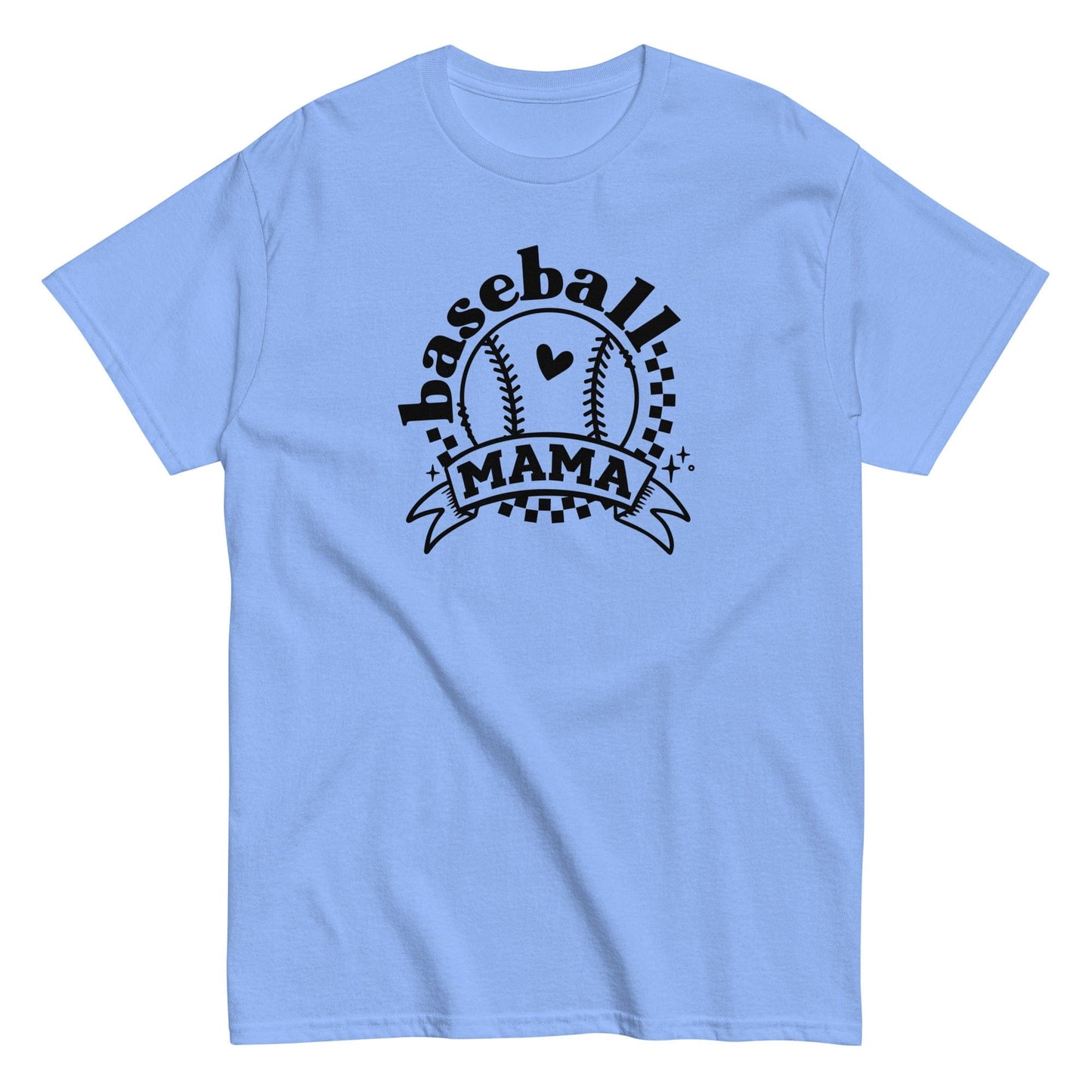 Baseball Mama Shirt Carolina Blue / S Spirit Gear Collective T-Shirt