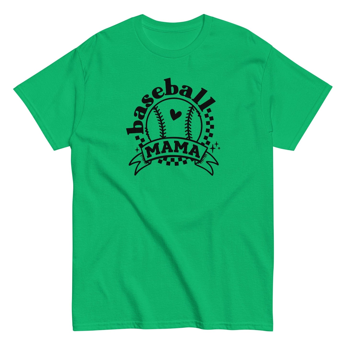 Baseball Mama Shirt Irish Green / S Spirit Gear Collective T-Shirt