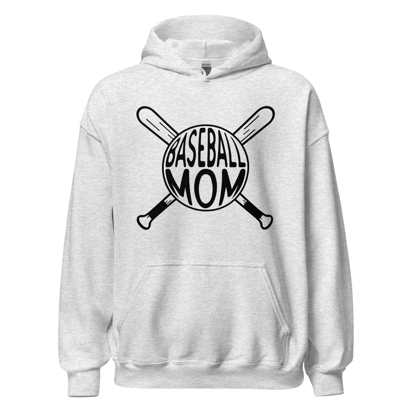 Baseball Mom Hoodie Ash / S Spirit Gear Collective Hoodie