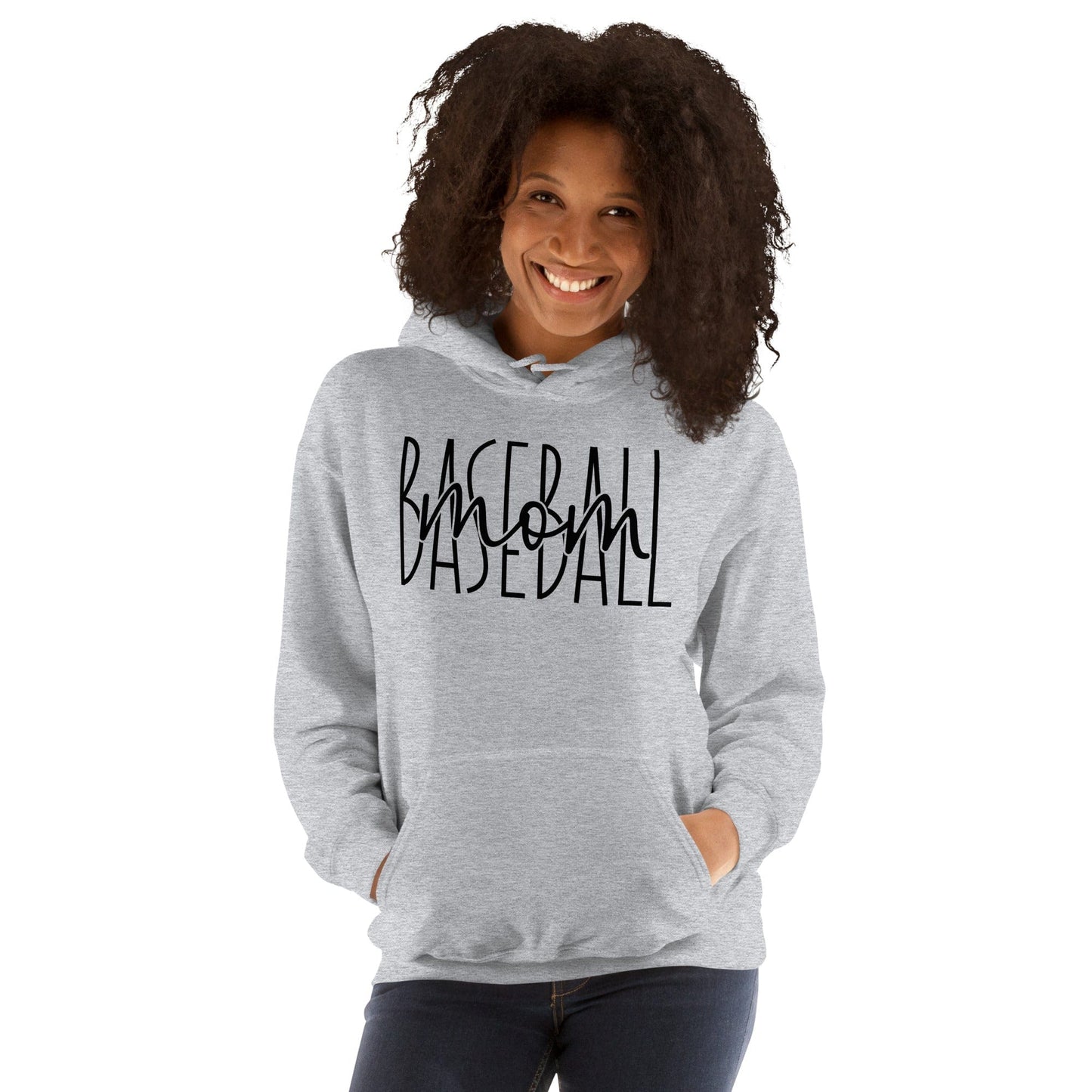 Baseball Mom Hoodie Spirit Gear Collective Hoodie