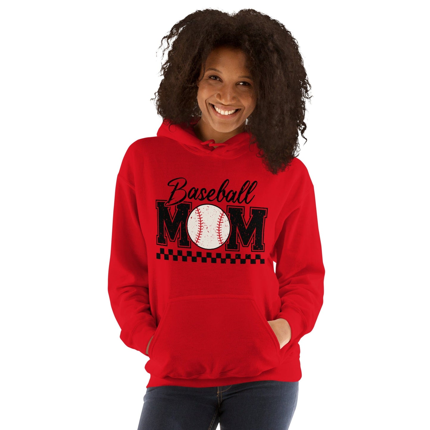 Baseball Mom Hoodie Spirit Gear Collective Hoodie