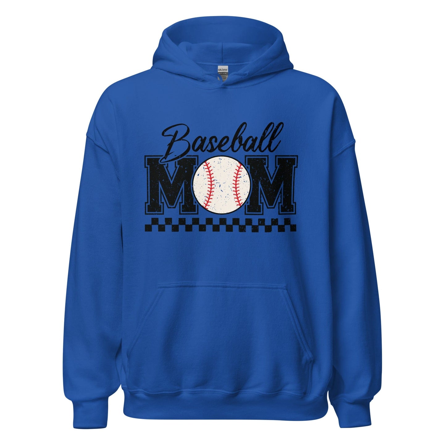 Baseball Mom Hoodie Royal / S Spirit Gear Collective Hoodie