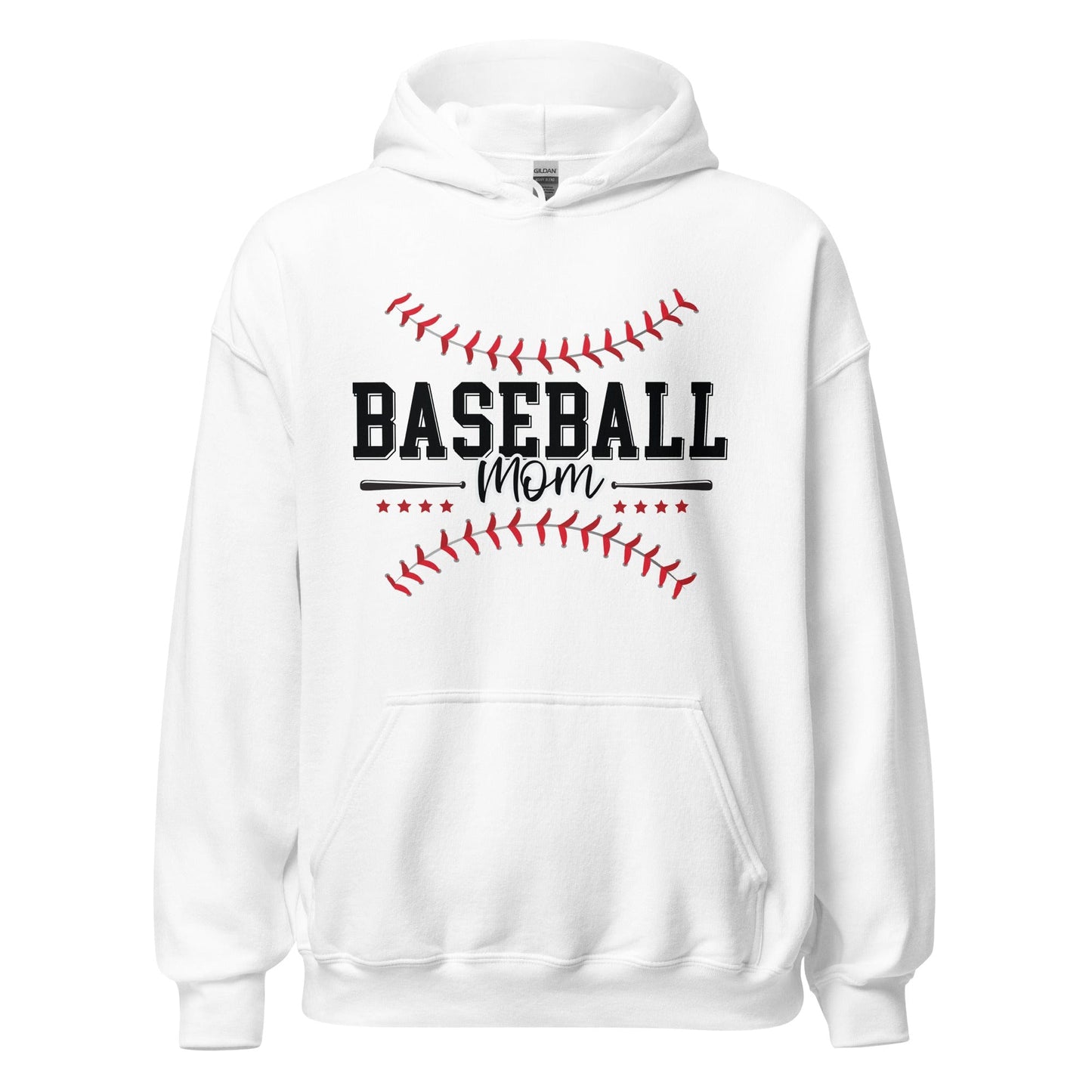 Baseball Mom Hoodie White / S Spirit Gear Collective Hoodie