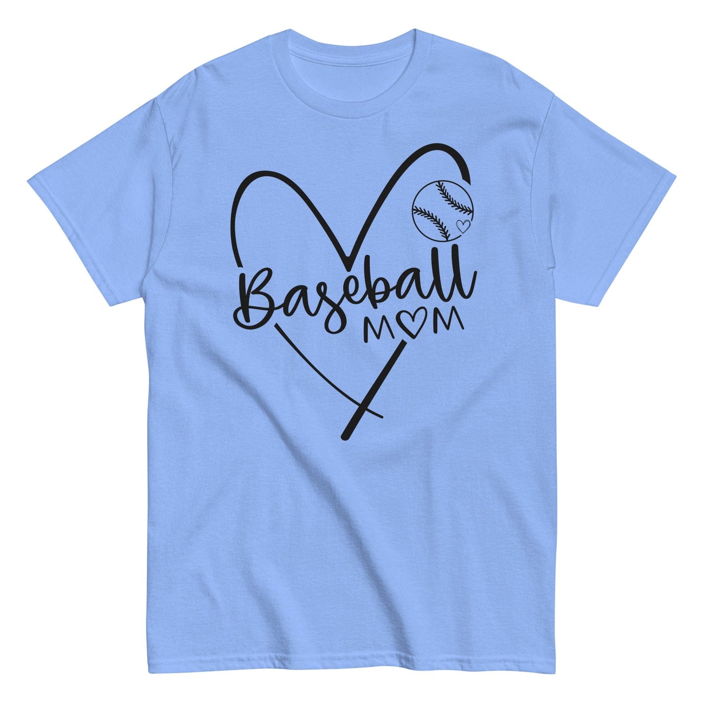 Baseball Mom Shirt Carolina Blue / S Spirit Gear Collective T-Shirt