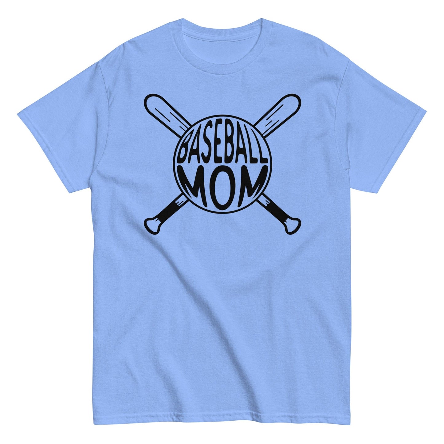Baseball Mom Shirt Carolina Blue / S Spirit Gear Collective T-Shirt