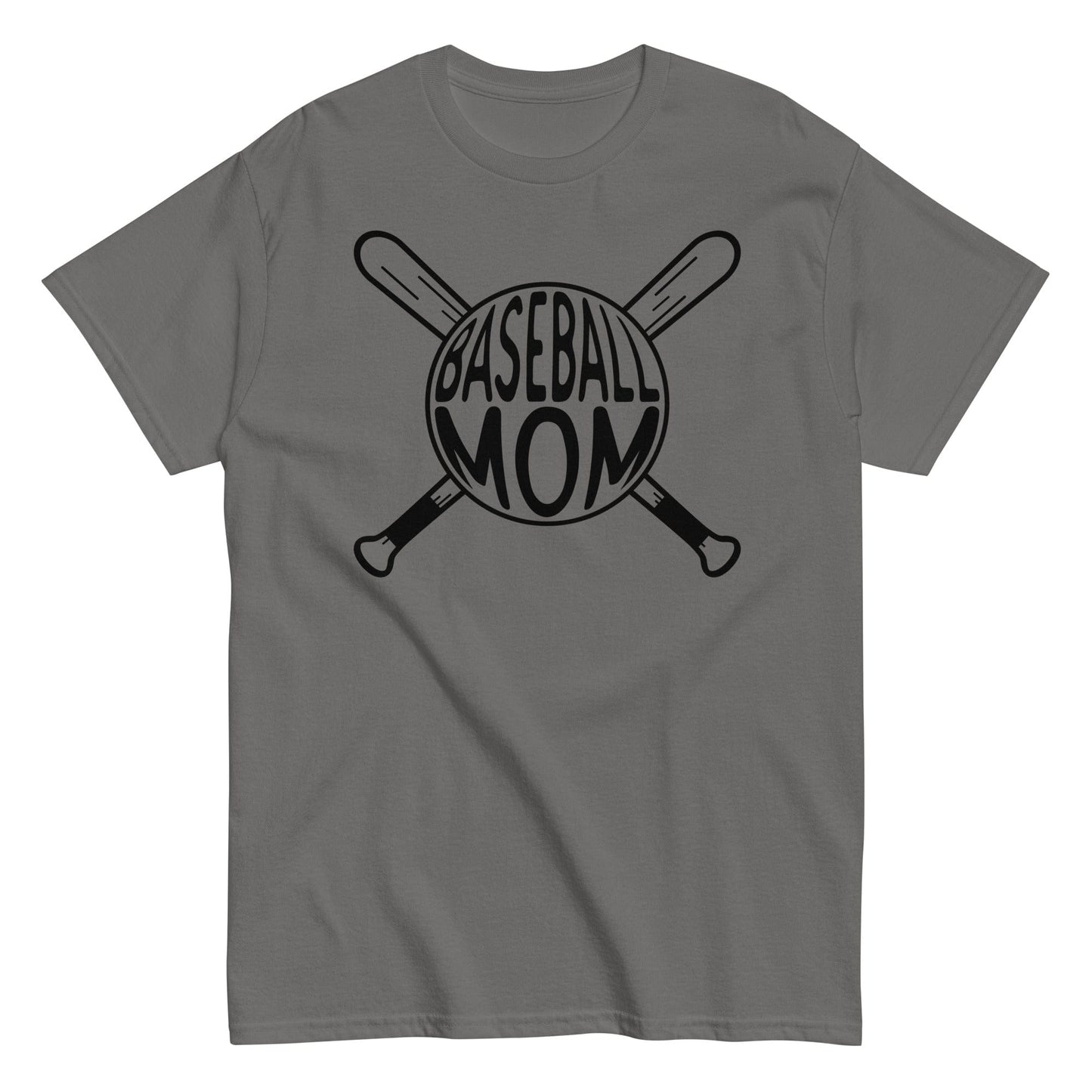 Baseball Mom Shirt Charcoal / S Spirit Gear Collective T-Shirt