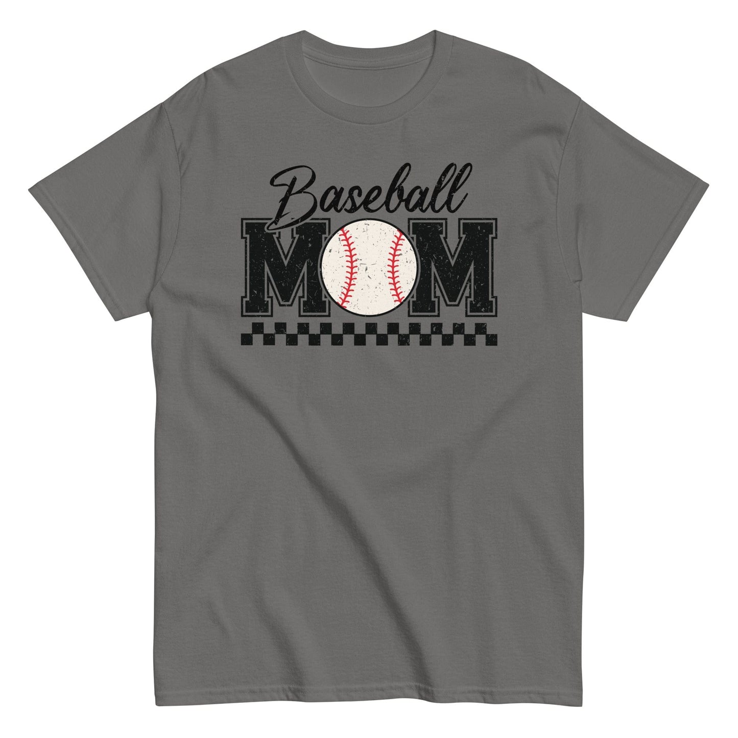 Baseball Mom Shirt Charcoal / S Spirit Gear Collective T-Shirt