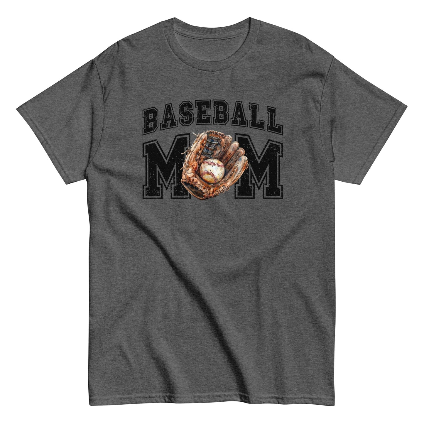 Baseball Mom Shirt Dark Heather / S Spirit Gear Collective T-Shirt