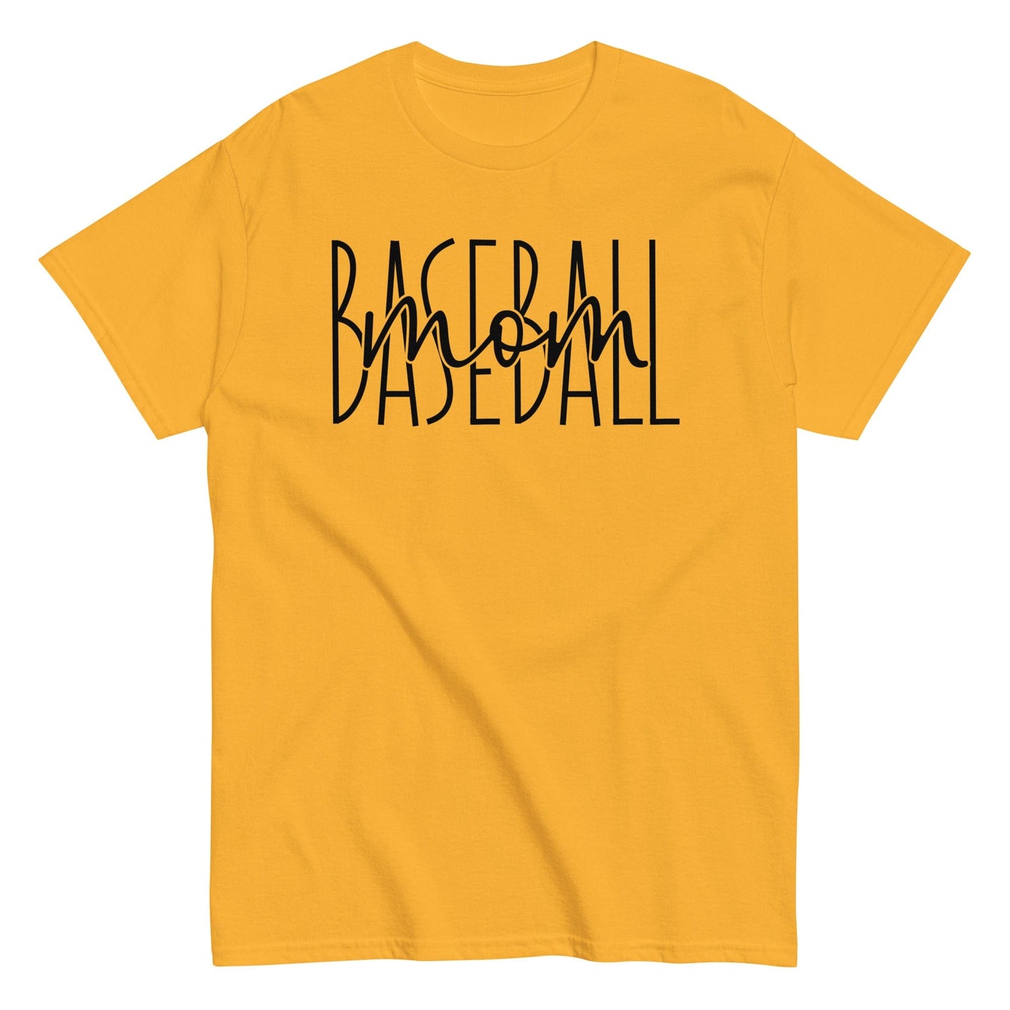 Baseball Mom Shirt Gold / S Spirit Gear Collective T-Shirt