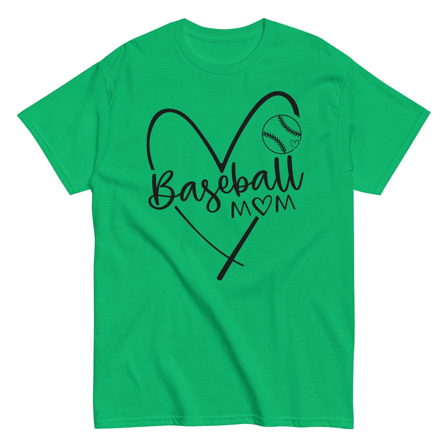 Baseball Mom Shirt Irish Green / S Spirit Gear Collective T-Shirt
