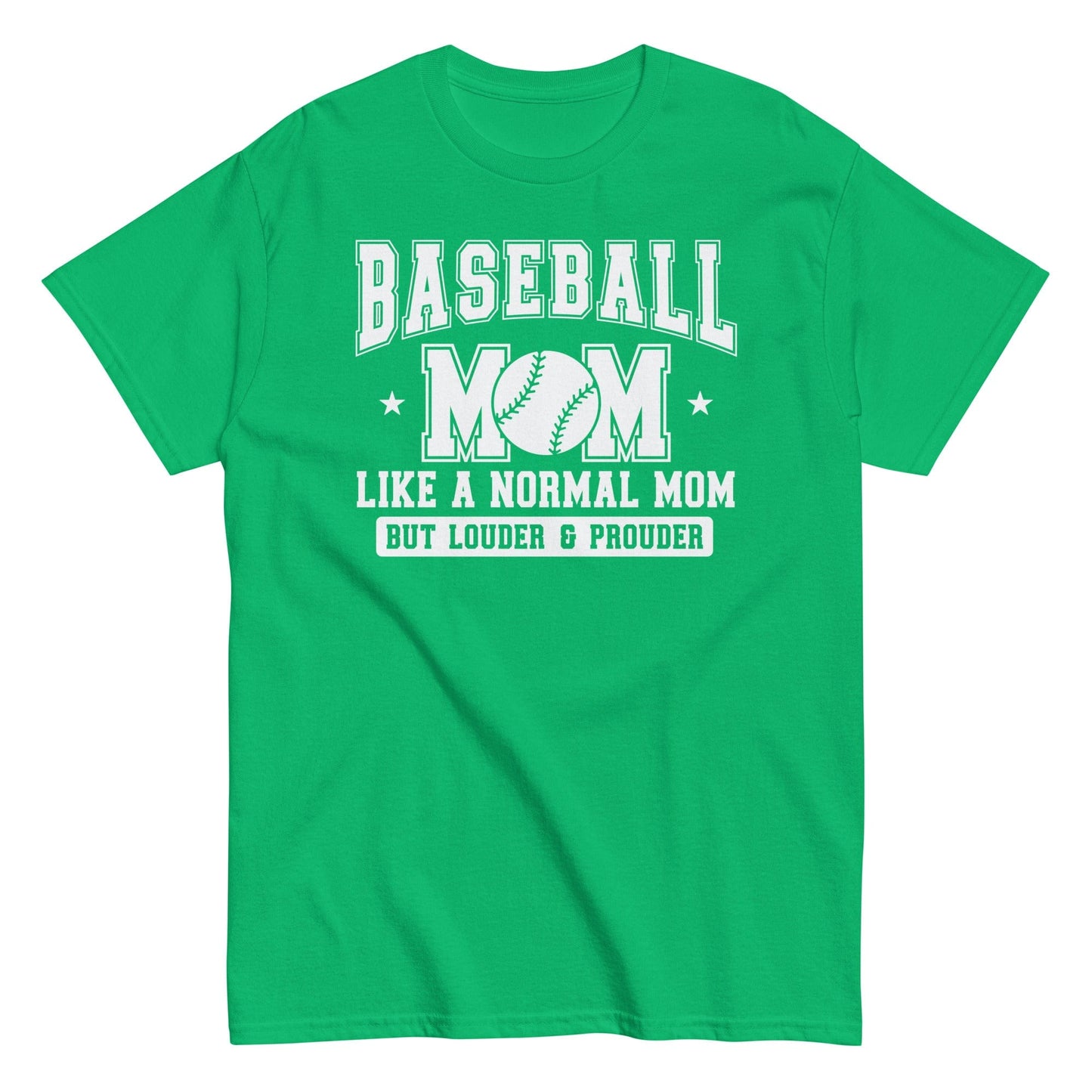 Baseball Mom Shirt Irish Green / S Spirit Gear Collective T-Shirt
