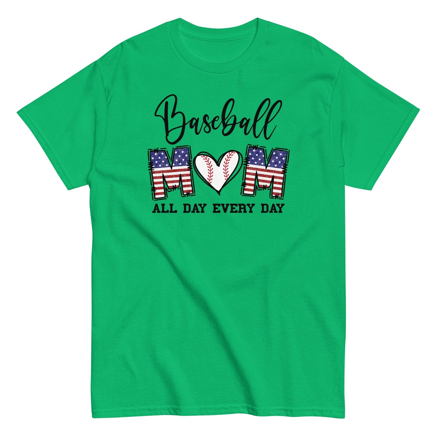 Baseball Mom Shirt Irish Green / S Spirit Gear Collective T-Shirt