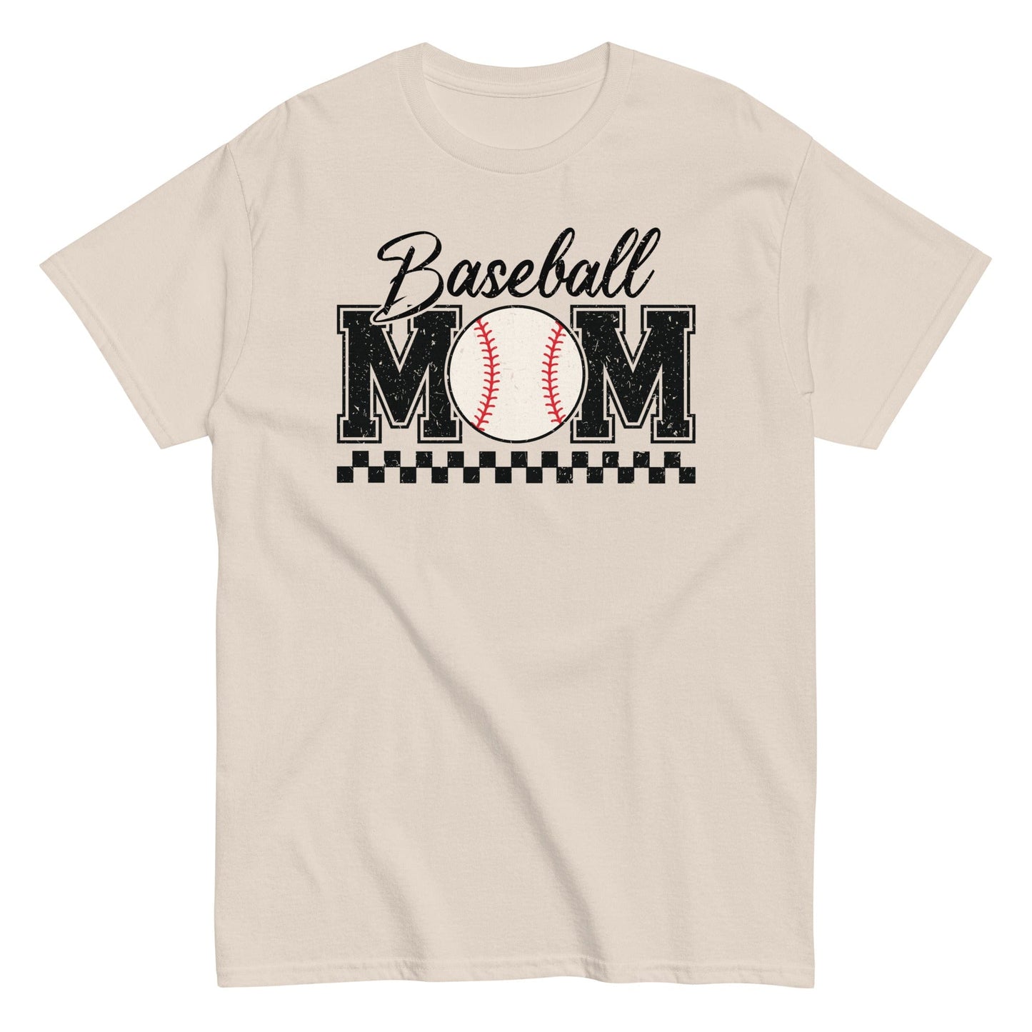 Baseball Mom Shirt Natural / S Spirit Gear Collective T-Shirt