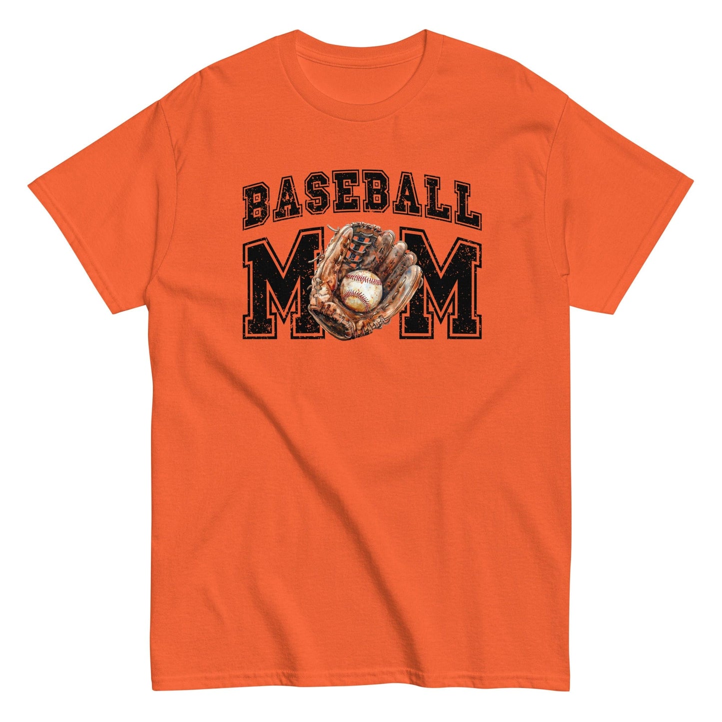 Baseball Mom Shirt Orange / S Spirit Gear Collective T-Shirt