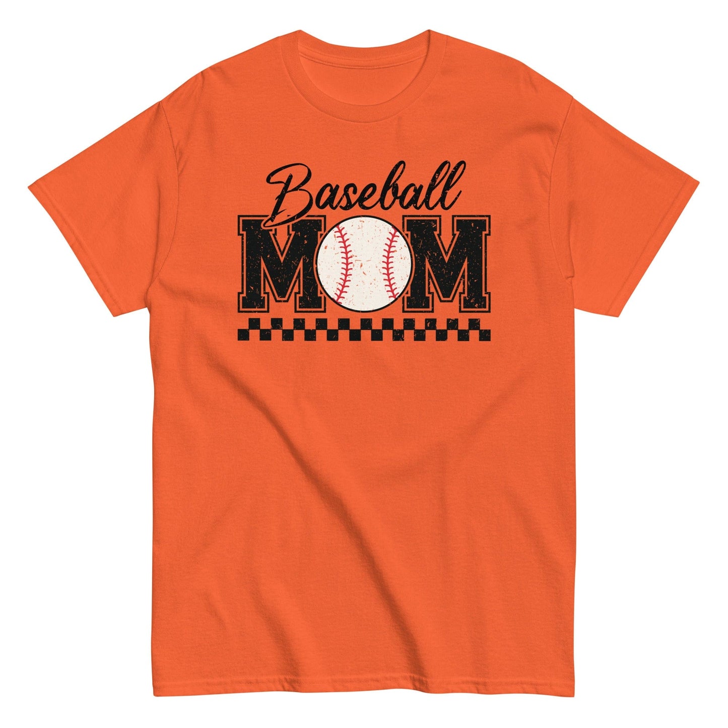 Baseball Mom Shirt Orange / S Spirit Gear Collective T-Shirt