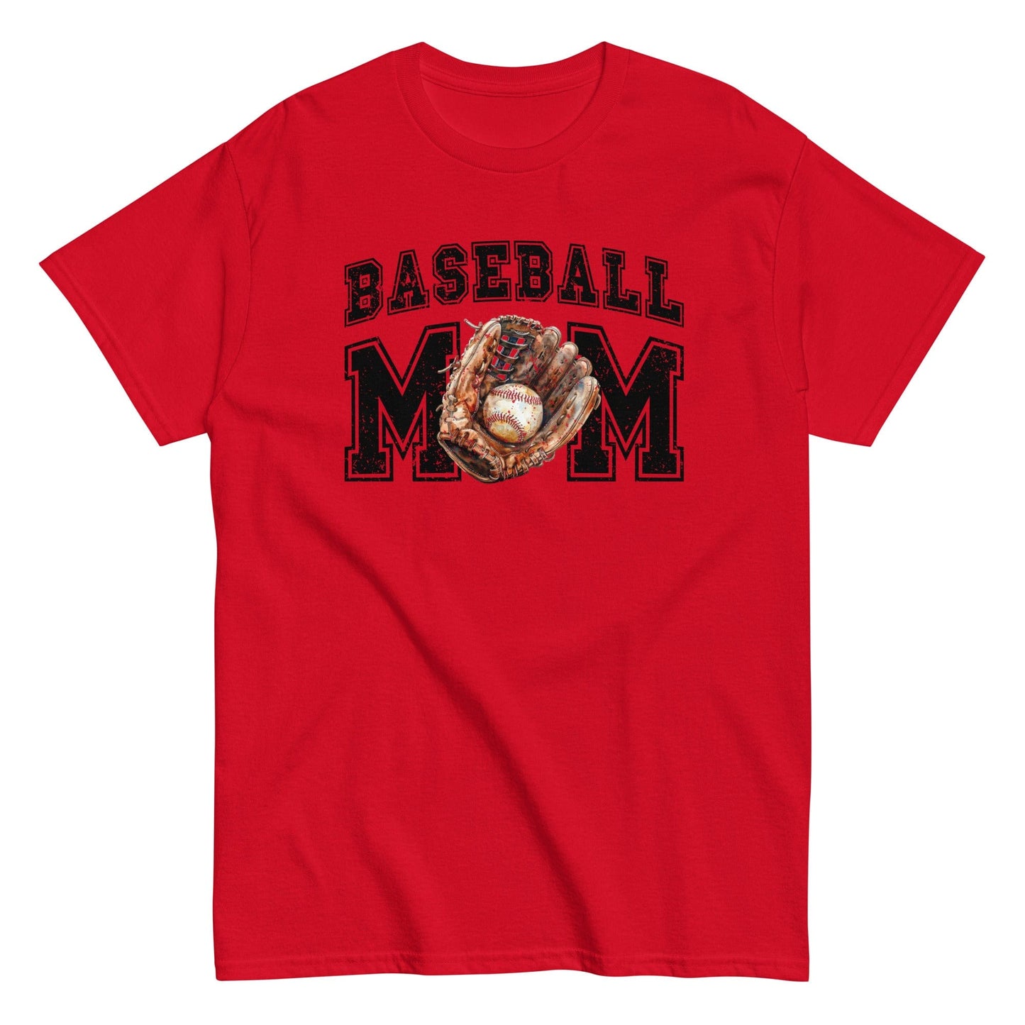 Baseball Mom Shirt Red / S Spirit Gear Collective T-Shirt