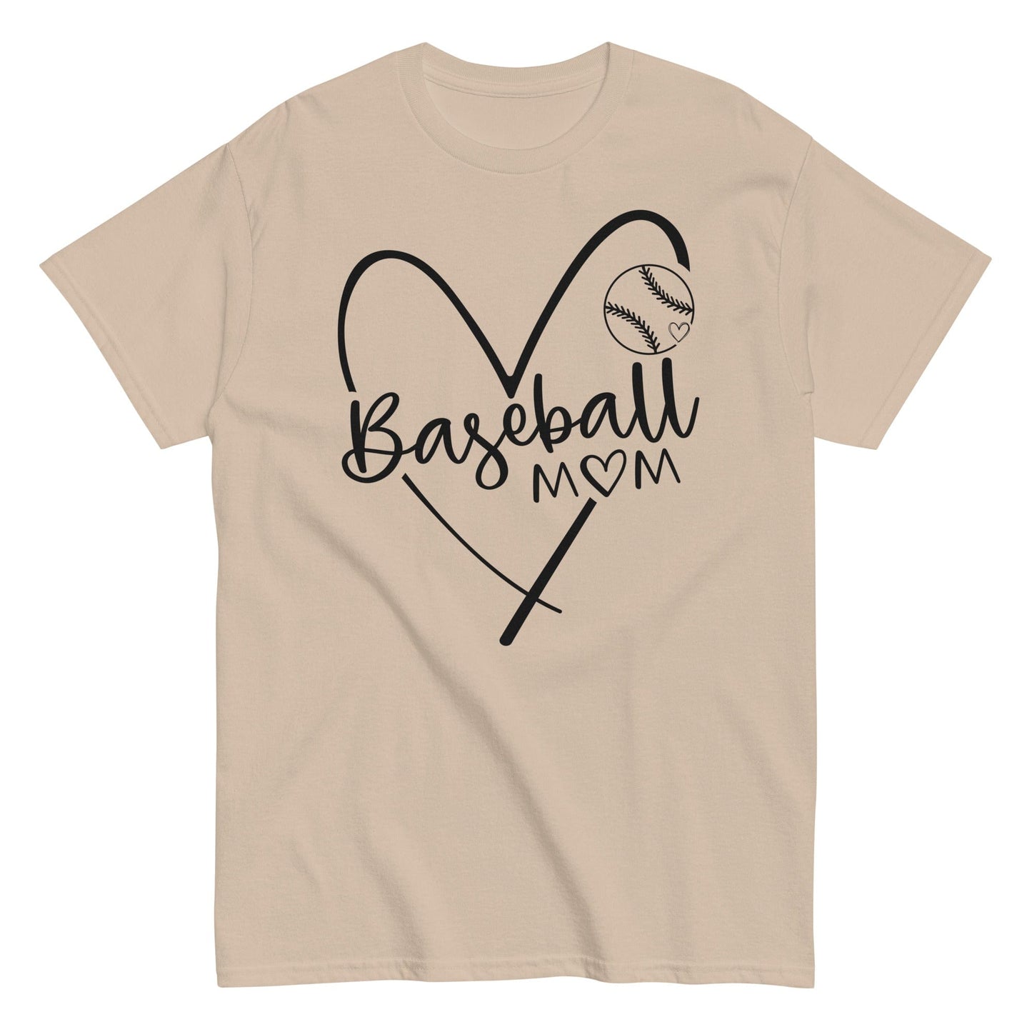 Baseball Mom Shirt Sand / S Spirit Gear Collective T-Shirt