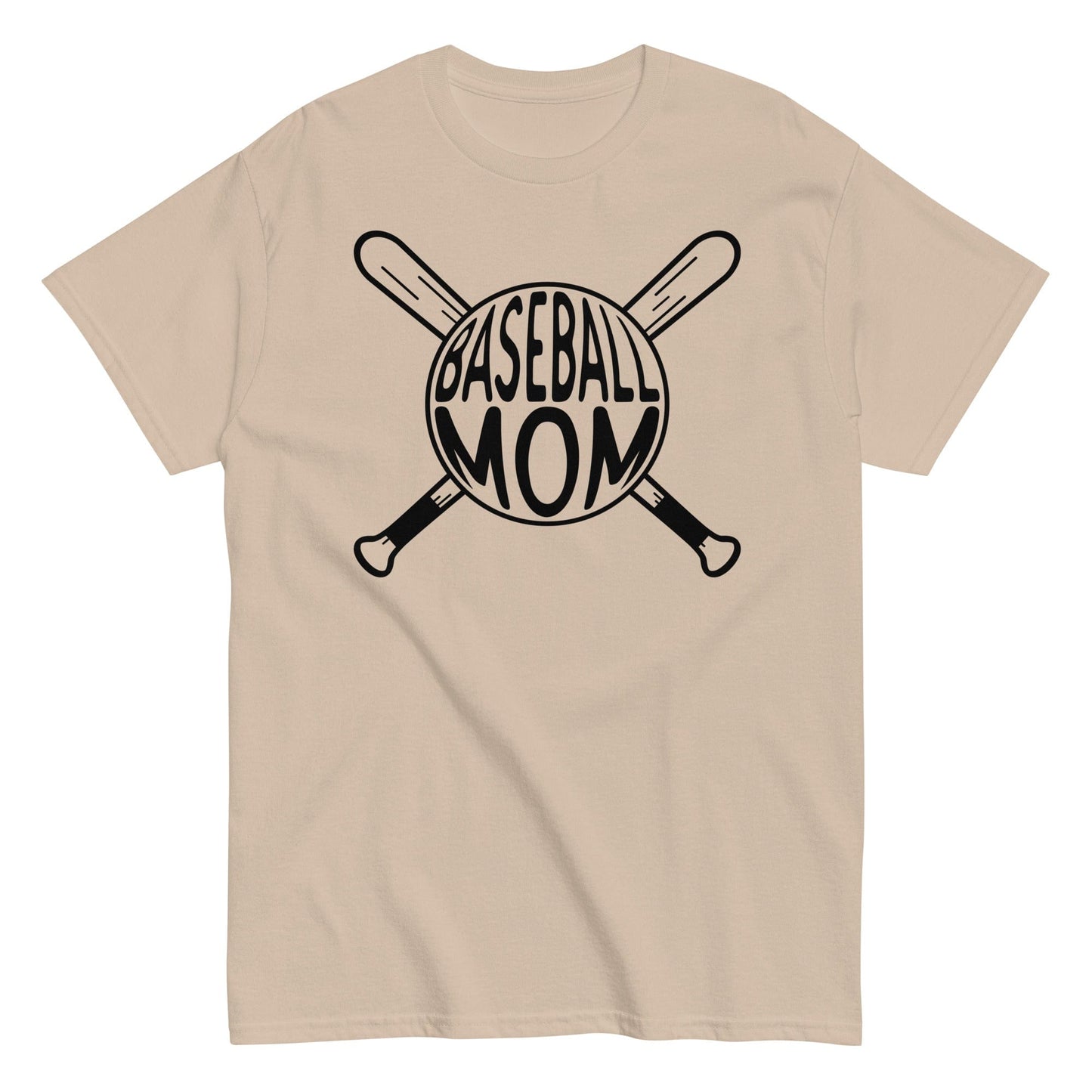 Baseball Mom Shirt Sand / S Spirit Gear Collective T-Shirt