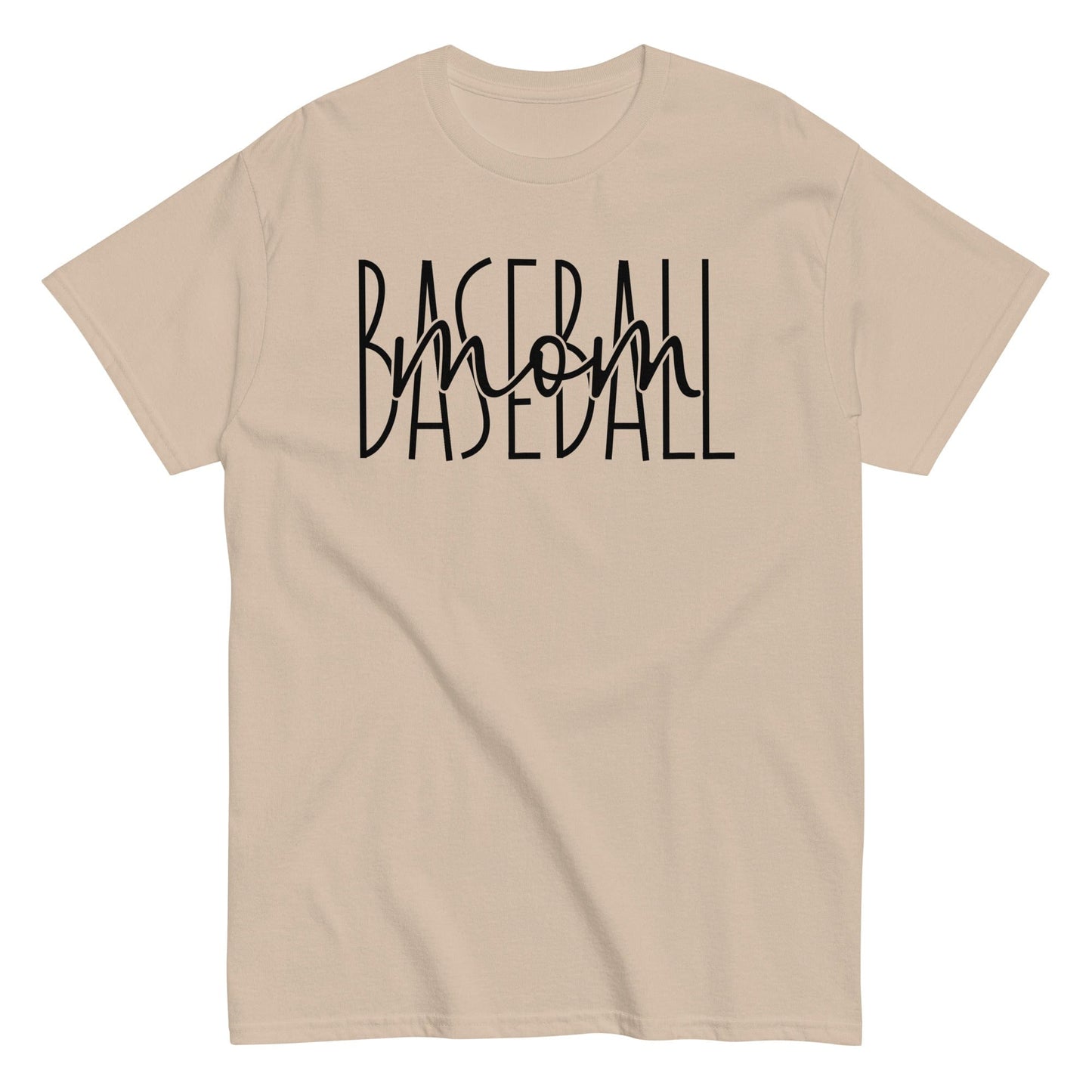 Baseball Mom Shirt Sand / S Spirit Gear Collective T-Shirt