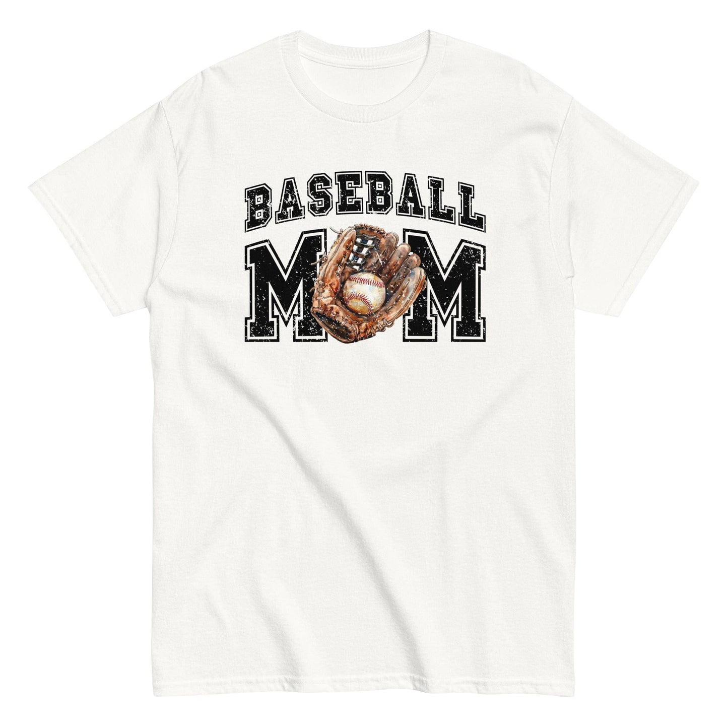 Baseball Mom Shirt White / S Spirit Gear Collective T-Shirt