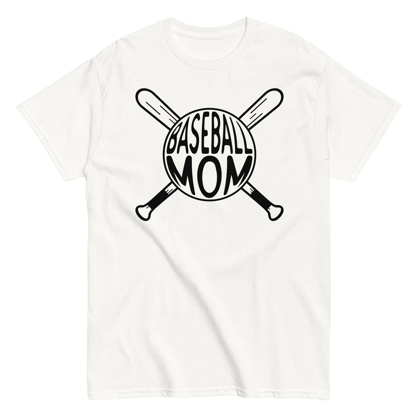 Baseball Mom Shirt White / S Spirit Gear Collective T-Shirt
