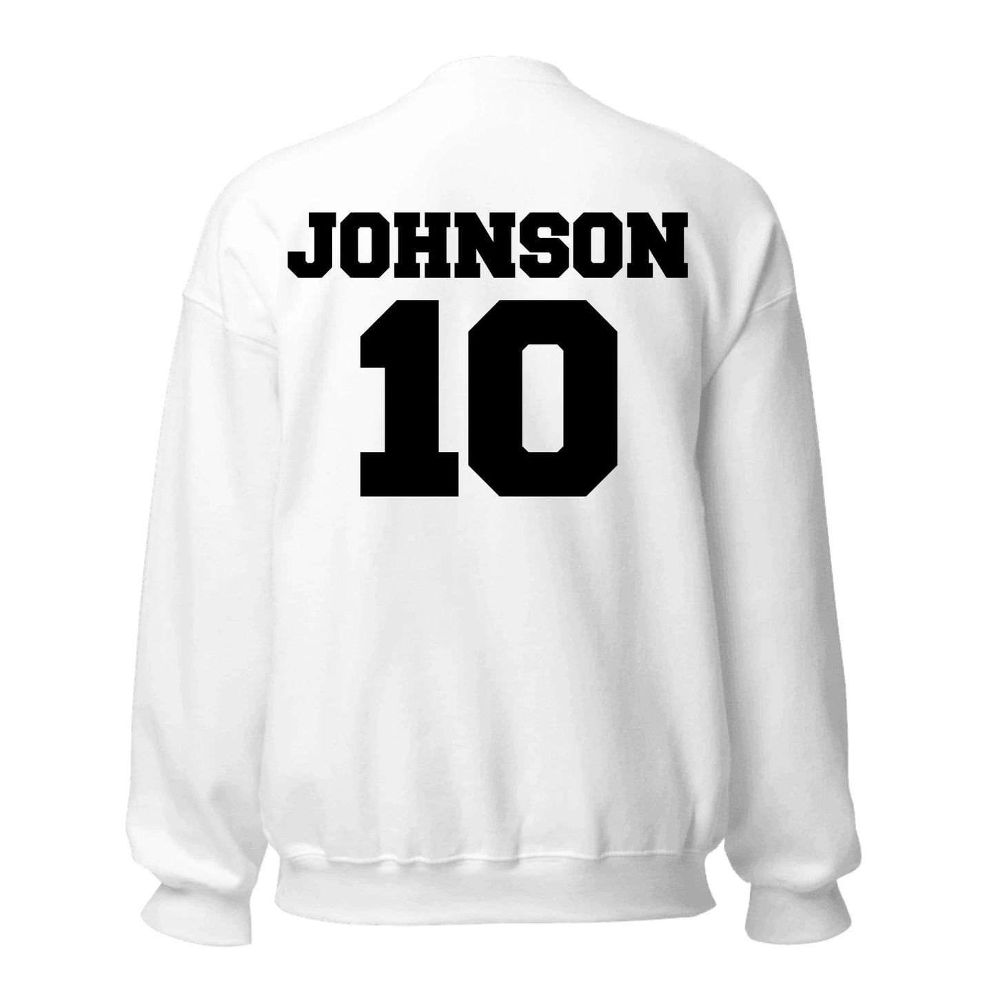 Baseball Mom Sweatshirt - Personalized Name & Jersey Number | Choose Front Graphic, Font & Color Spirit Gear Collective Custom Baseball Mom Sweatshirt