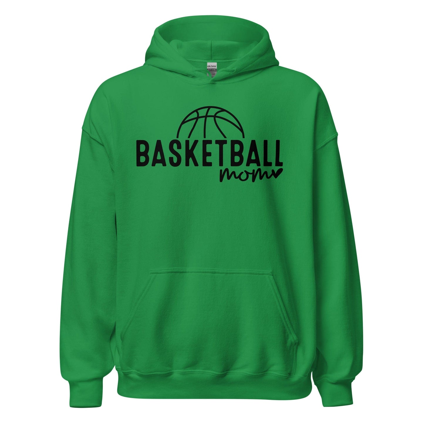 Basektball Mom Hoodie Irish Green / S Spirit Gear Collective Hoodie