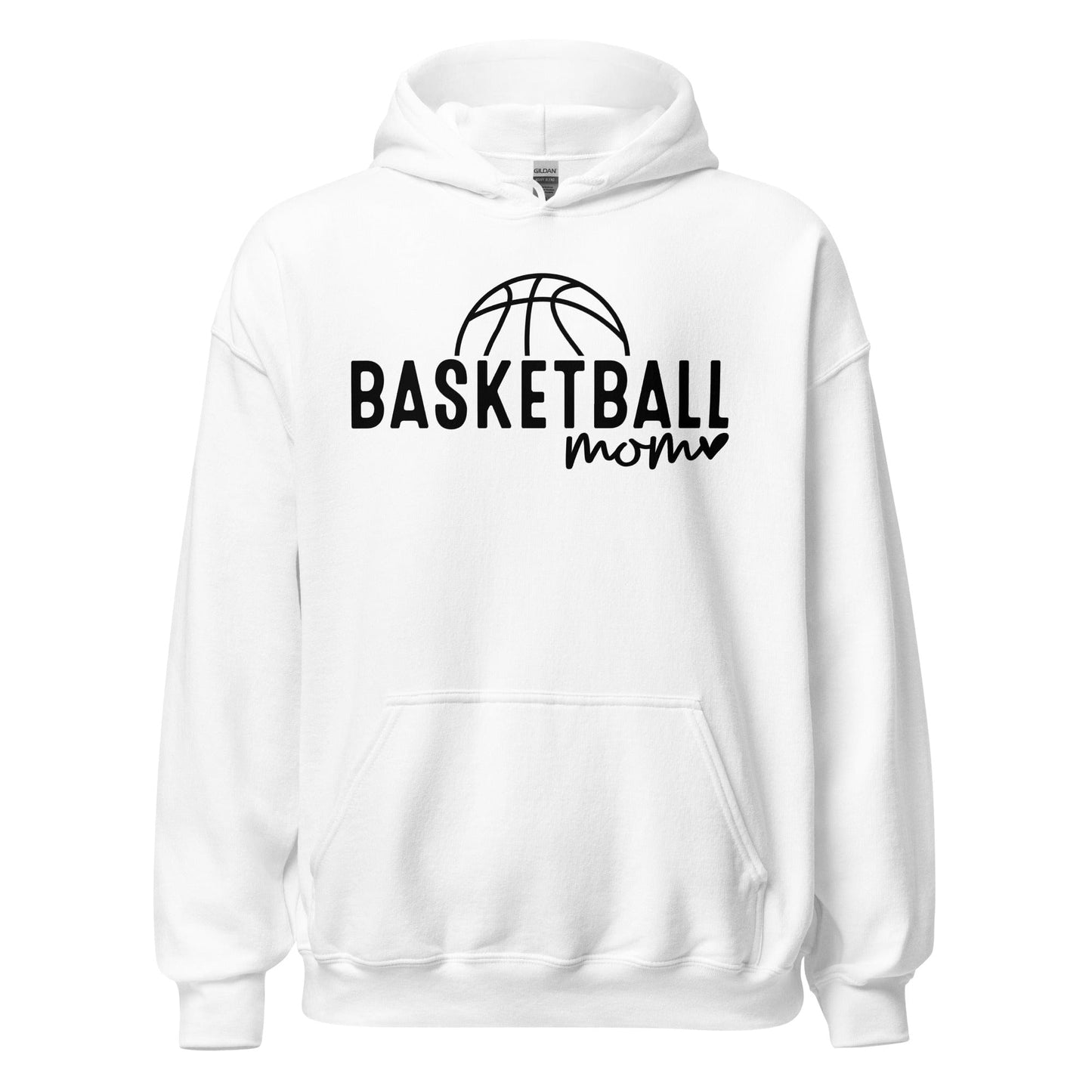 Basektball Mom Hoodie White / S Spirit Gear Collective Hoodie