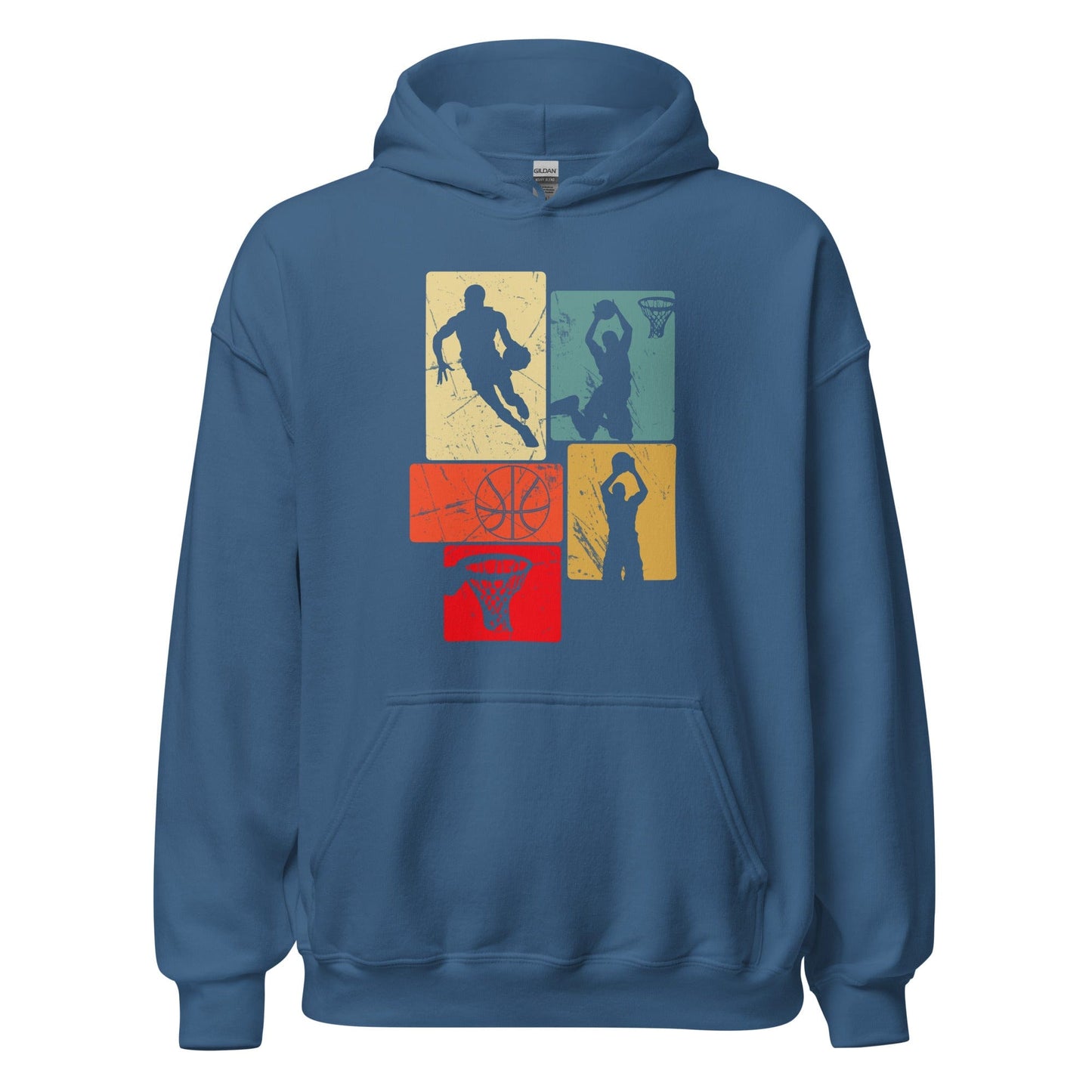 Basketball Graphic Hoodie Indigo Blue / S Spirit Gear Collective Hoodie