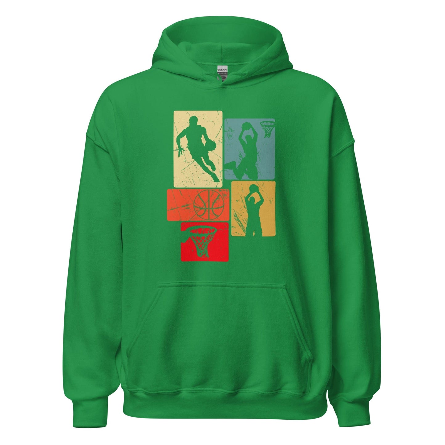 Basketball Graphic Hoodie Irish Green / S Spirit Gear Collective Hoodie