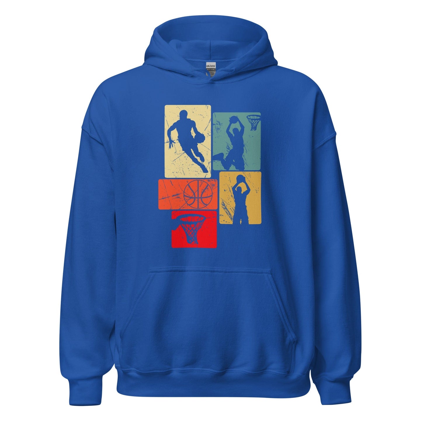 Basketball Graphic Hoodie Royal / S Spirit Gear Collective Hoodie