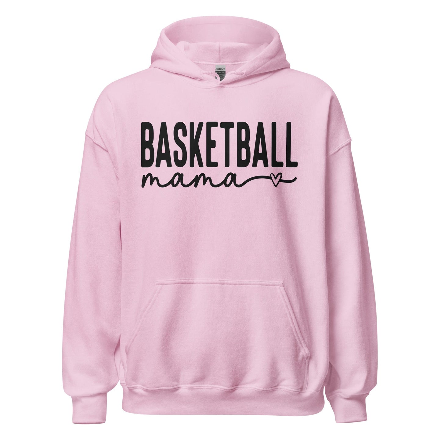 Basketball Mama Hoodie Light Pink / S Spirit Gear Collective Hoodie