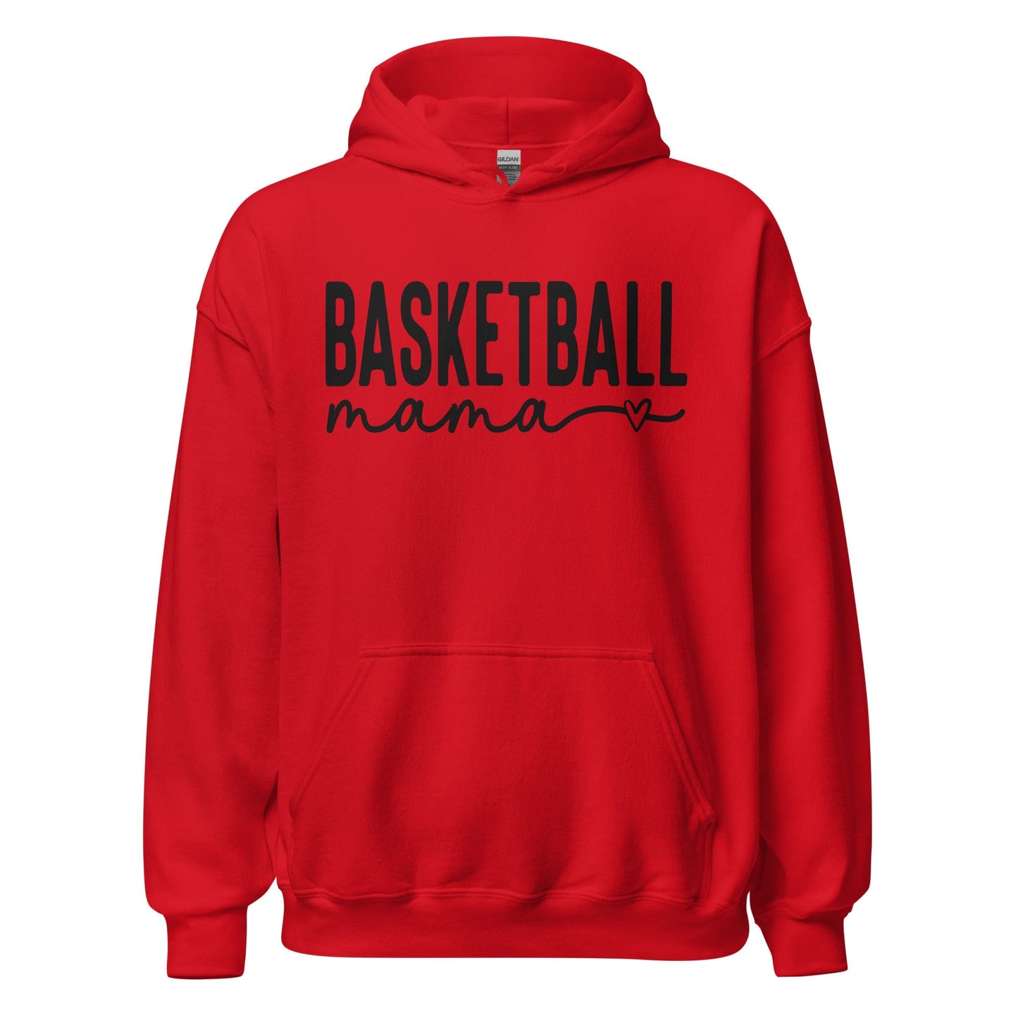 Basketball Mama Hoodie Red / S Spirit Gear Collective Hoodie