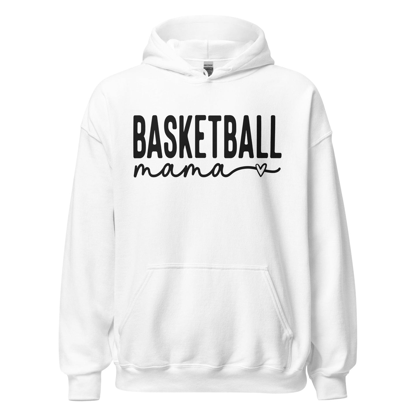 Basketball Mama Hoodie White / S Spirit Gear Collective Hoodie