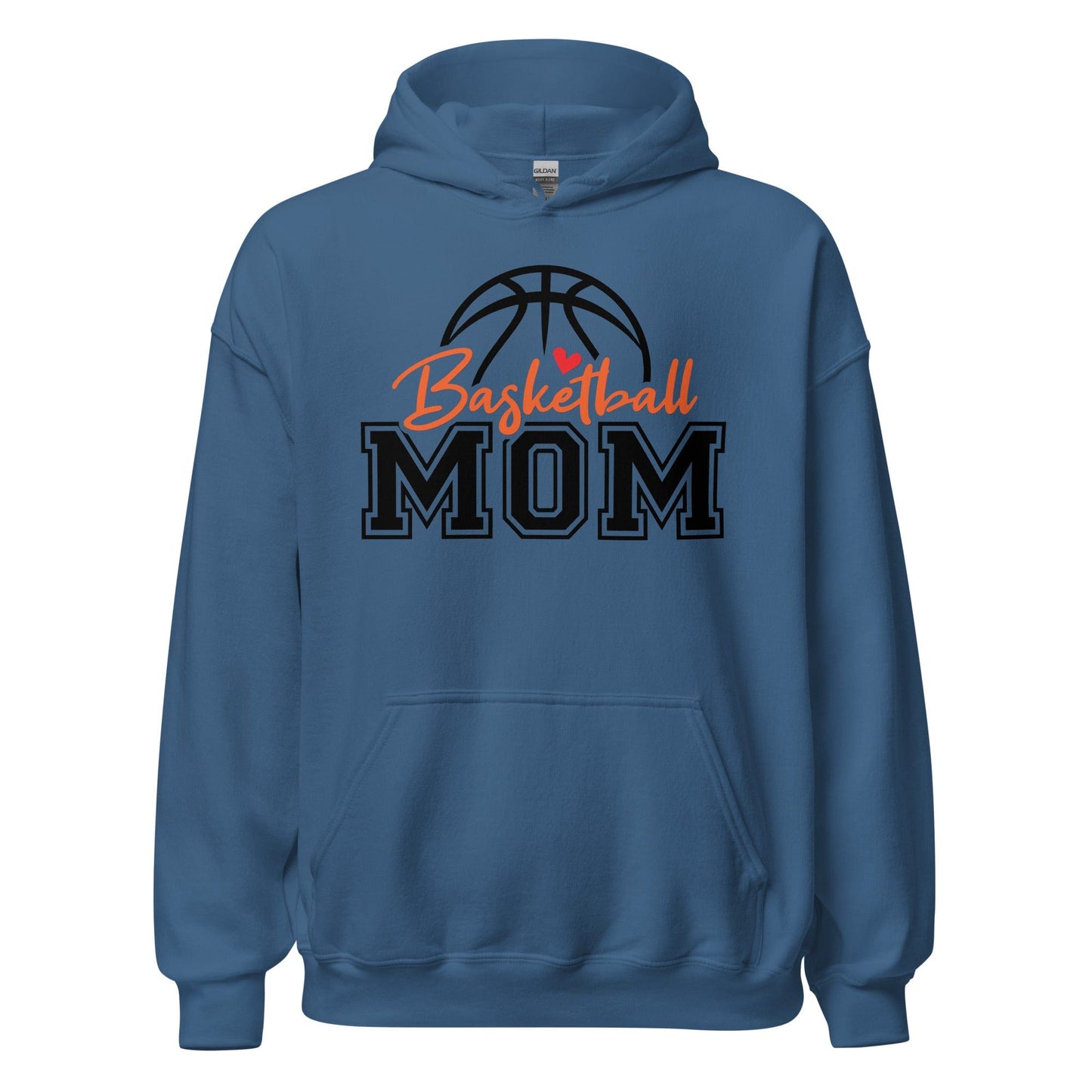 Basketball Mom Hoodie Indigo Blue / S Spirit Gear Collective Hoodie