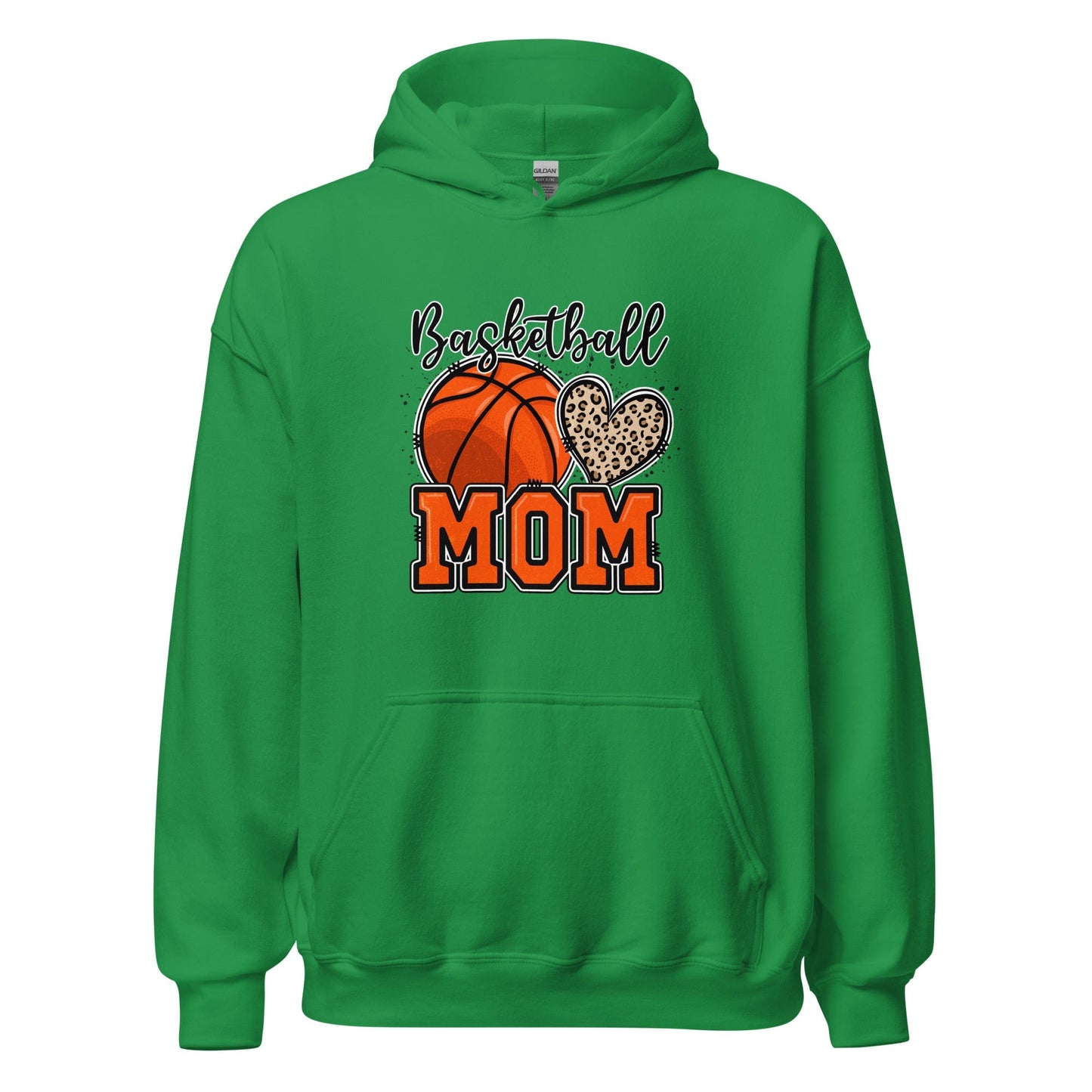 Basketball Mom Hoodie Irish Green / S Spirit Gear Collective Hoodie