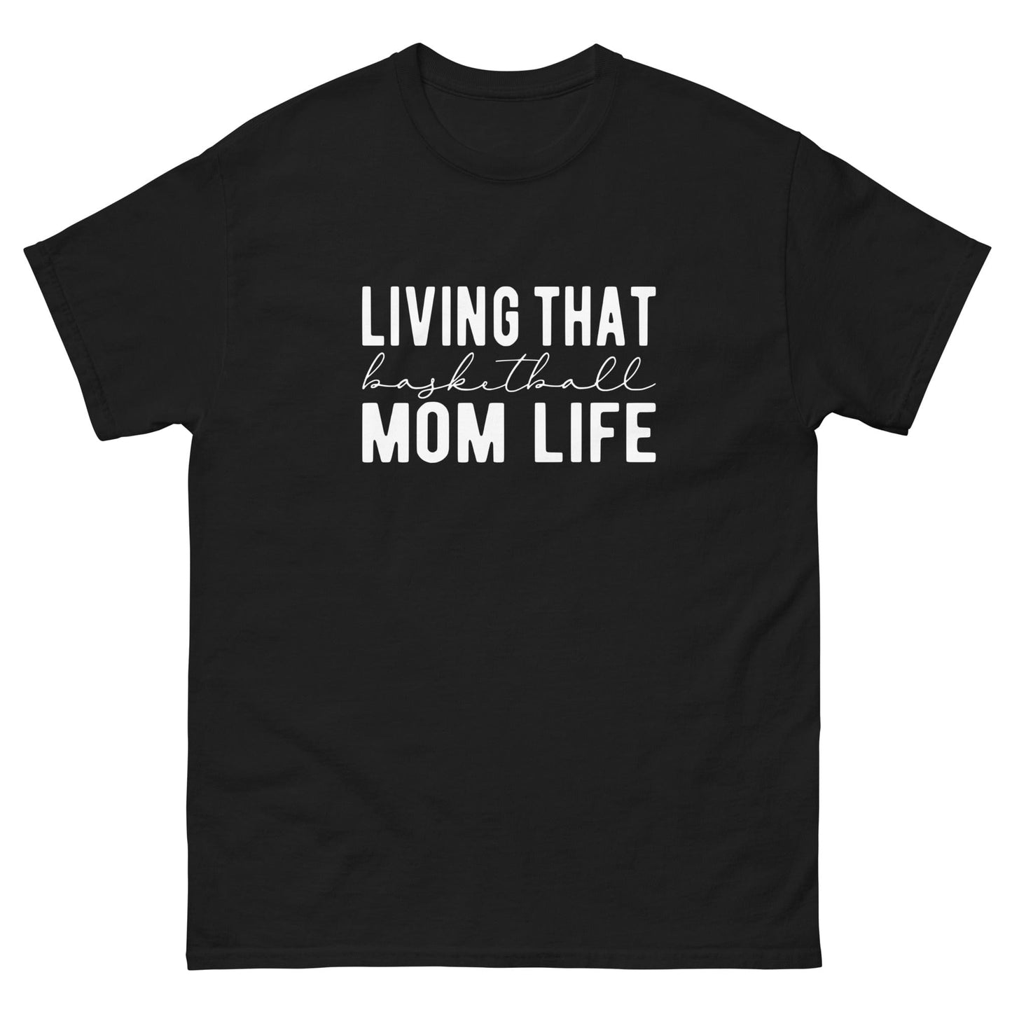 Basketball Mom Life Shirt Black / S Spirit Gear Collective T-Shirt