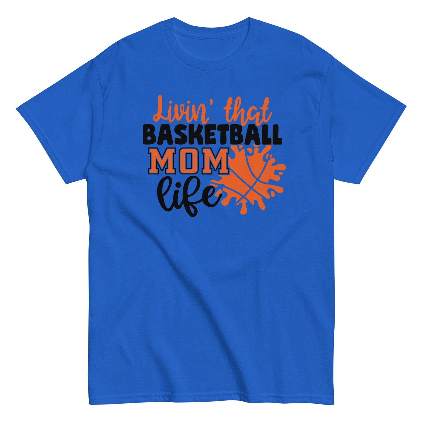 Basketball Mom Life Shirt Royal / S Spirit Gear Collective T-Shirt
