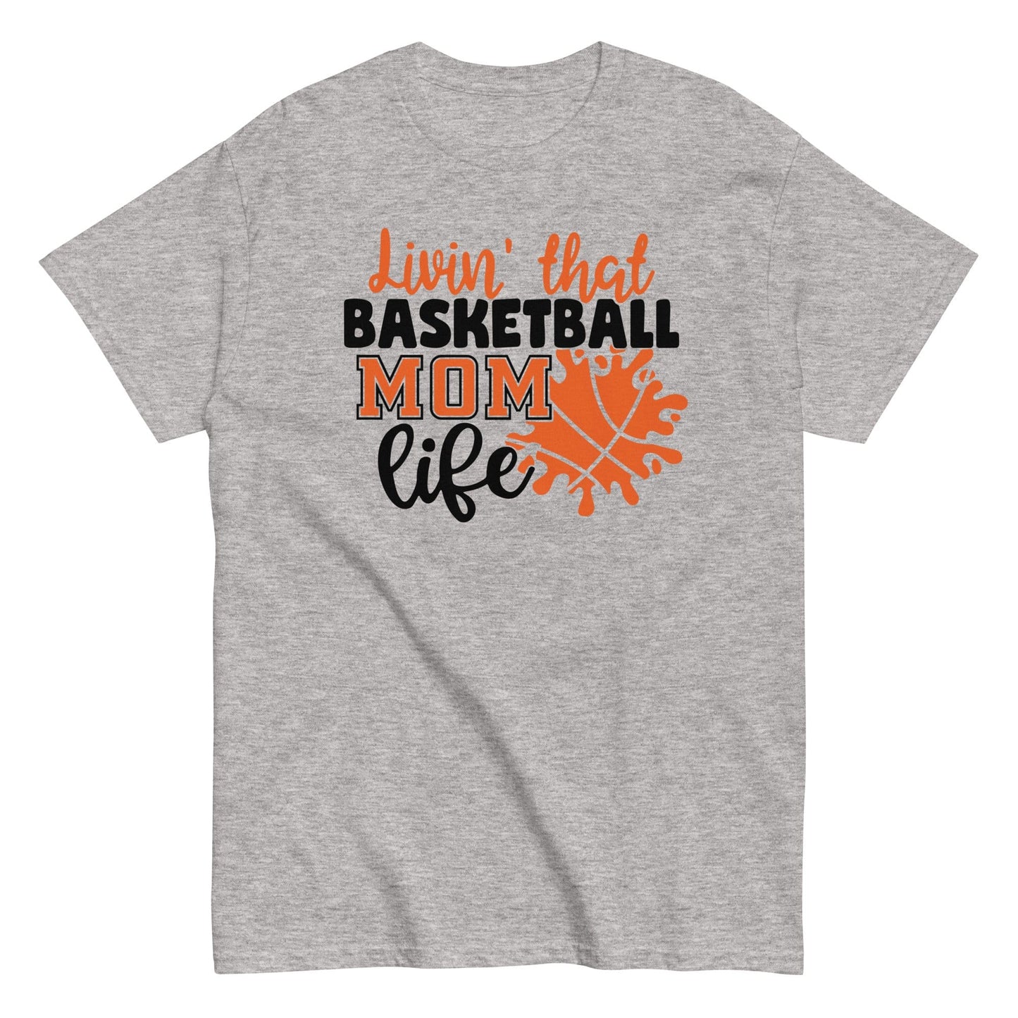 Basketball Mom Life Shirt Sport Grey / S Spirit Gear Collective T-Shirt