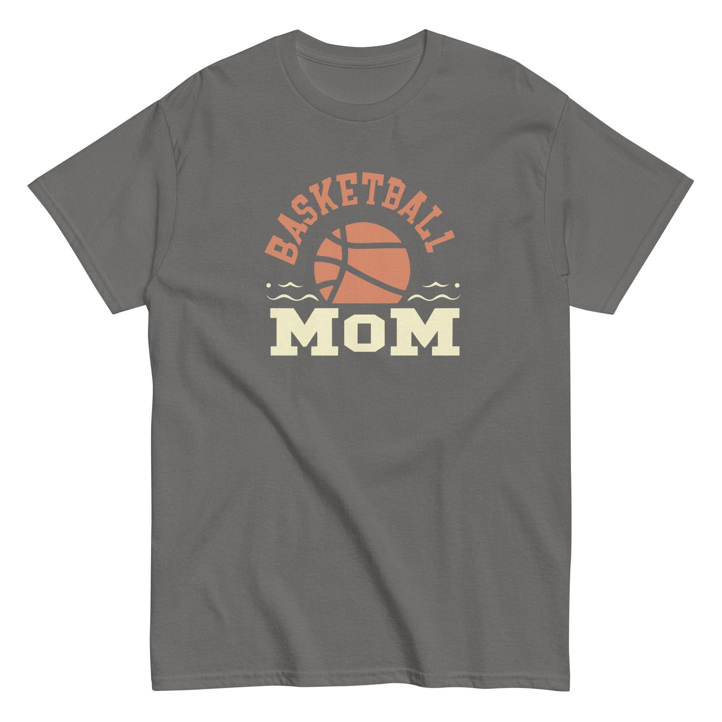 Basketball Mom Shirt Charcoal / S Spirit Gear Collective T-Shirt