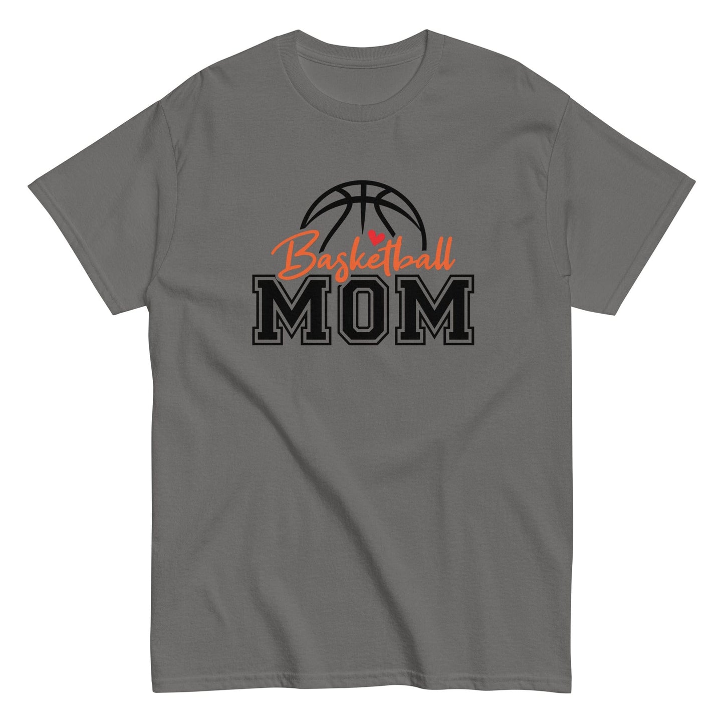 Basketball Mom Shirt Charcoal / S Spirit Gear Collective T-Shirt