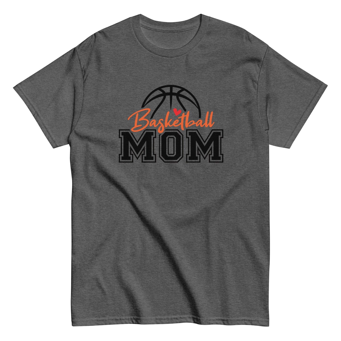 Basketball Mom Shirt Dark Heather / S Spirit Gear Collective T-Shirt
