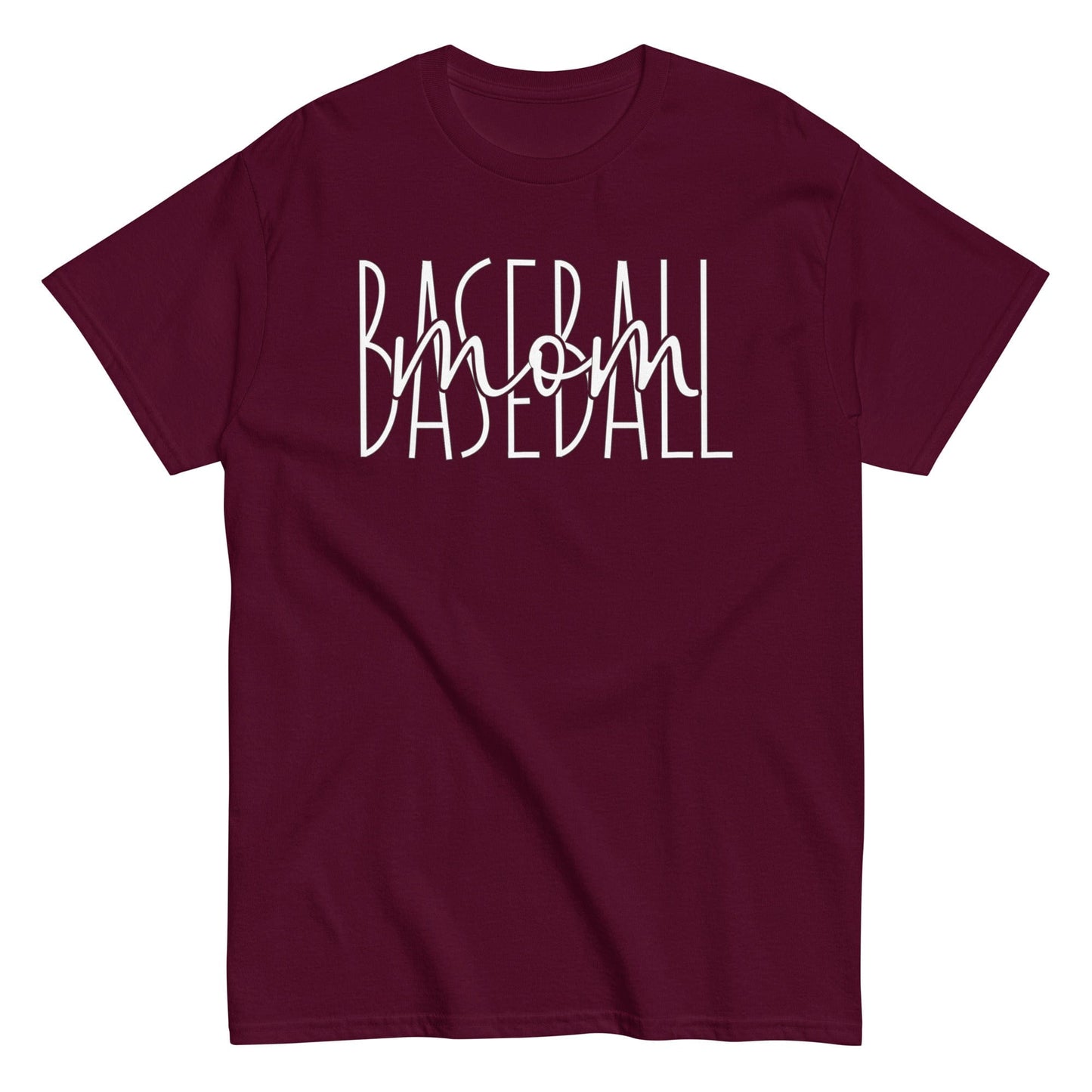 Basketball Mom Shirt Maroon / S Spirit Gear Collective T-Shirt