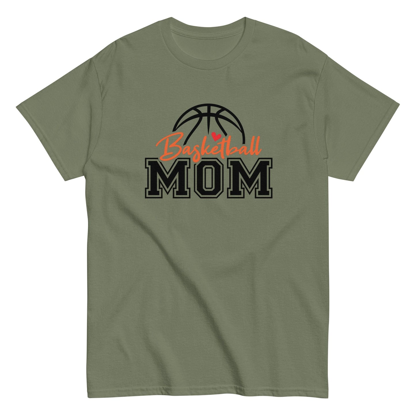 Basketball Mom Shirt Military Green / S Spirit Gear Collective T-Shirt